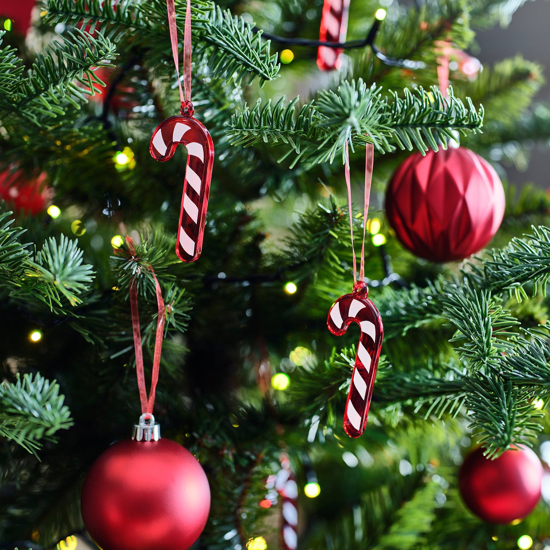 VINTERFINT, διακοσμητικά για το δέντρο, 3 τεμ. 8 cm, 306.046.35