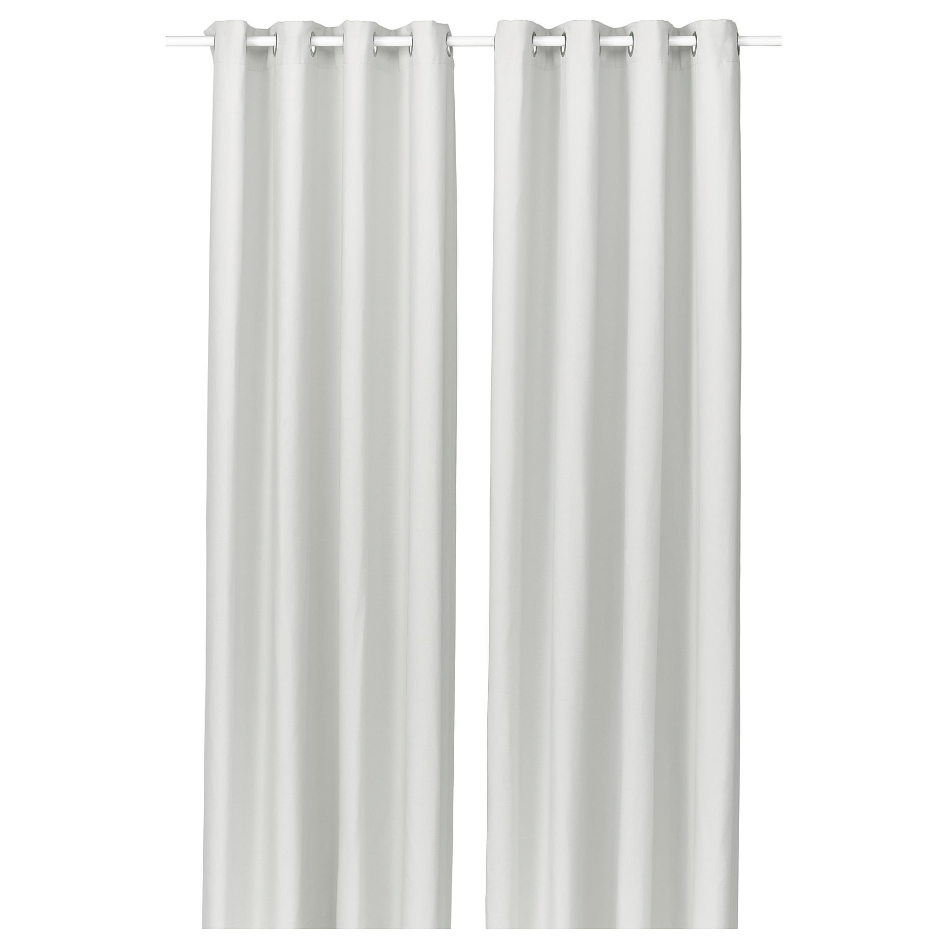GINSTMOTT, curtains with eyelets/1 pair, 145x300 cm, 306.054.18