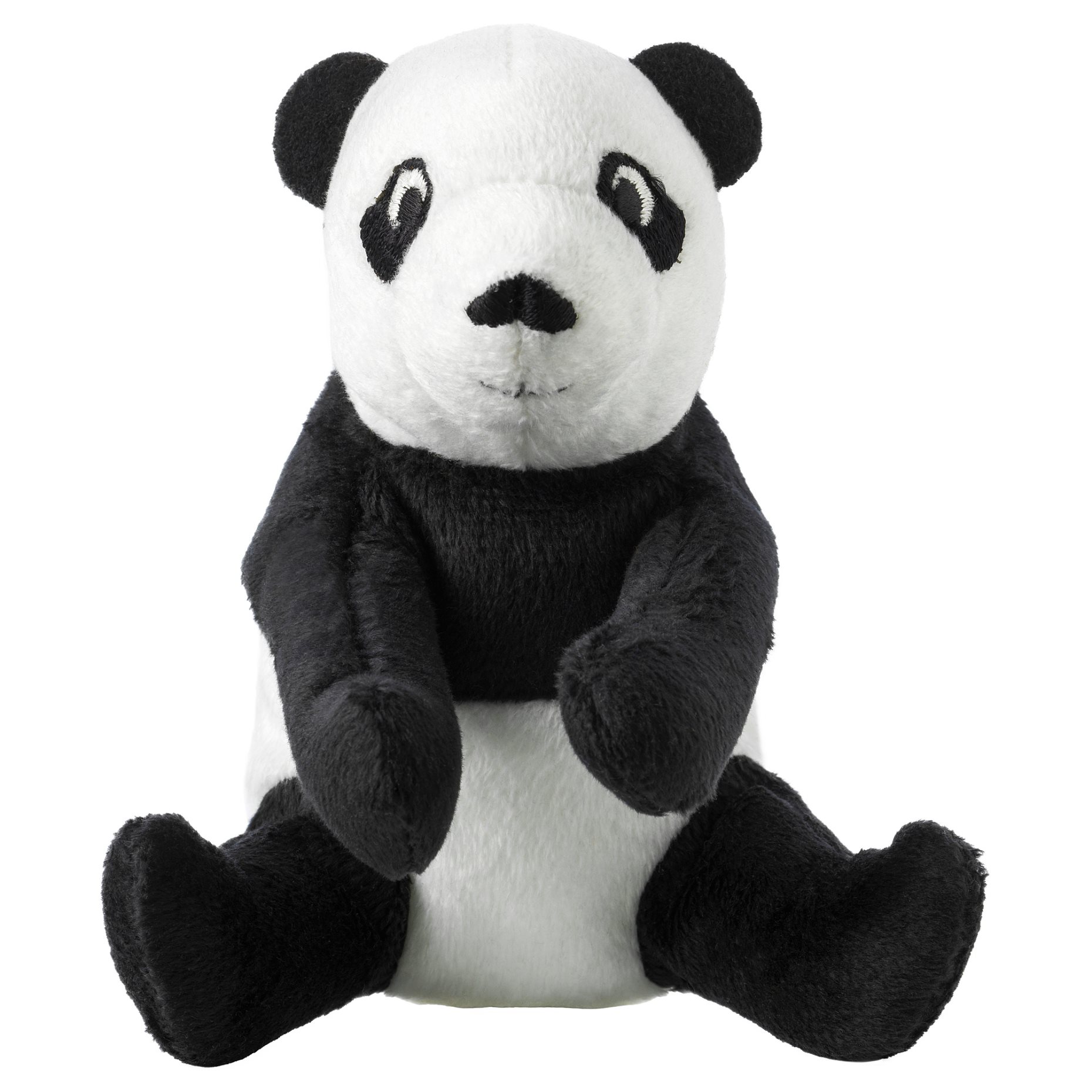 DJUNGELSKOG, soft toy/mini/panda, 11 cm, 306.061.06