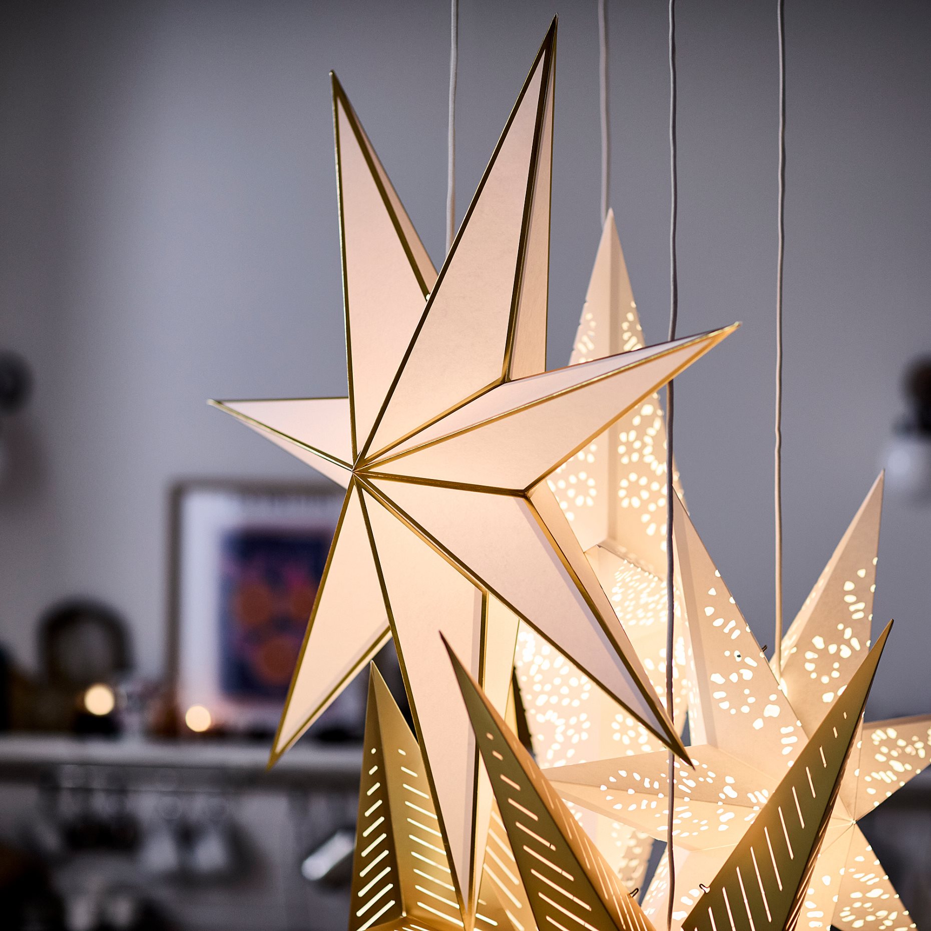 STRÅLA, καπέλο φωτιστικού, 90 cm, 306.062.05