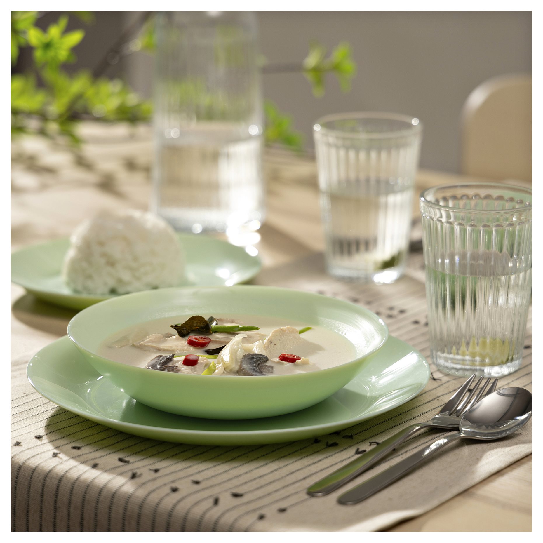 OFTAST, deep plate, 20 cm, 306.082.52