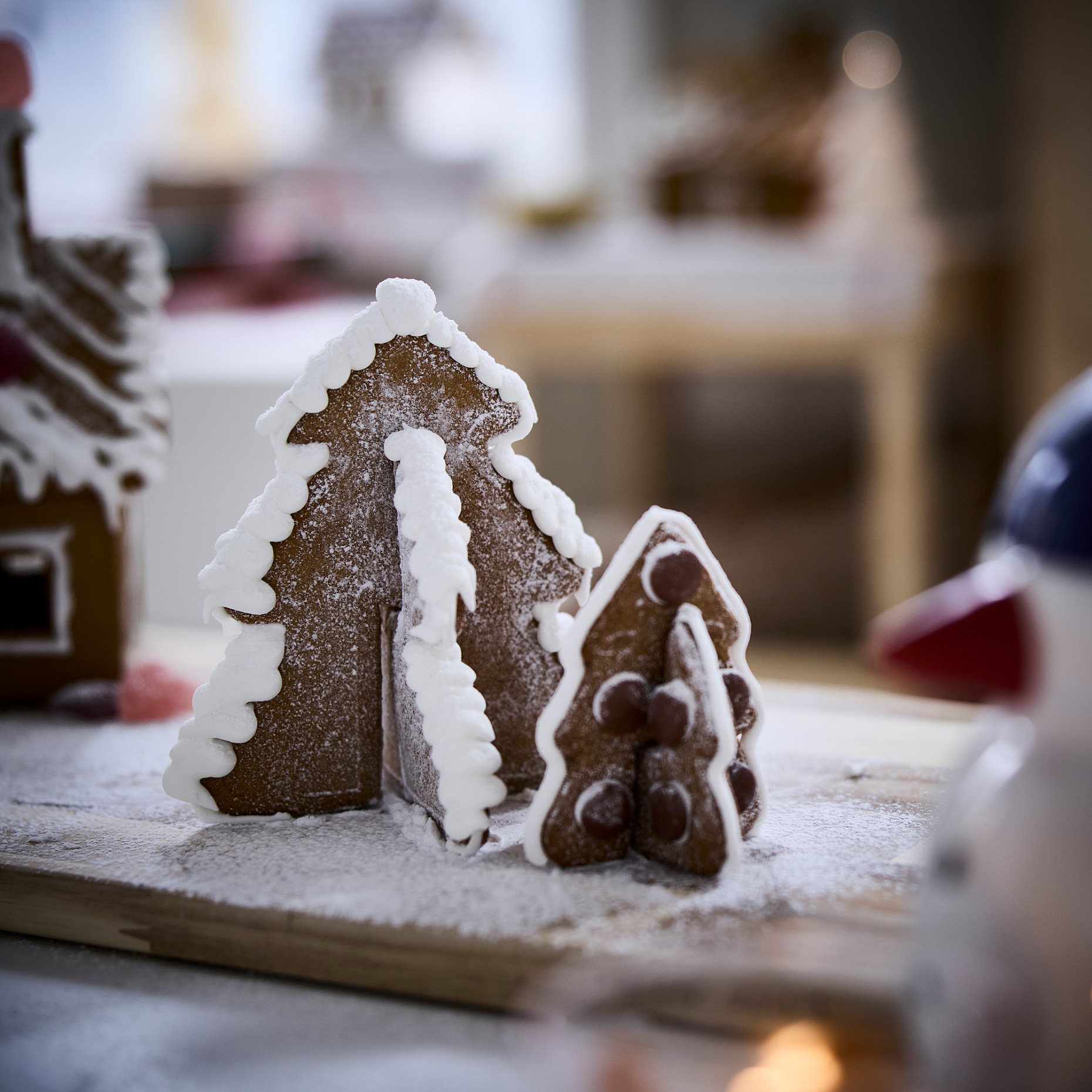 VINTERSAGA, gingerbread trees, 300 g, 306.124.14