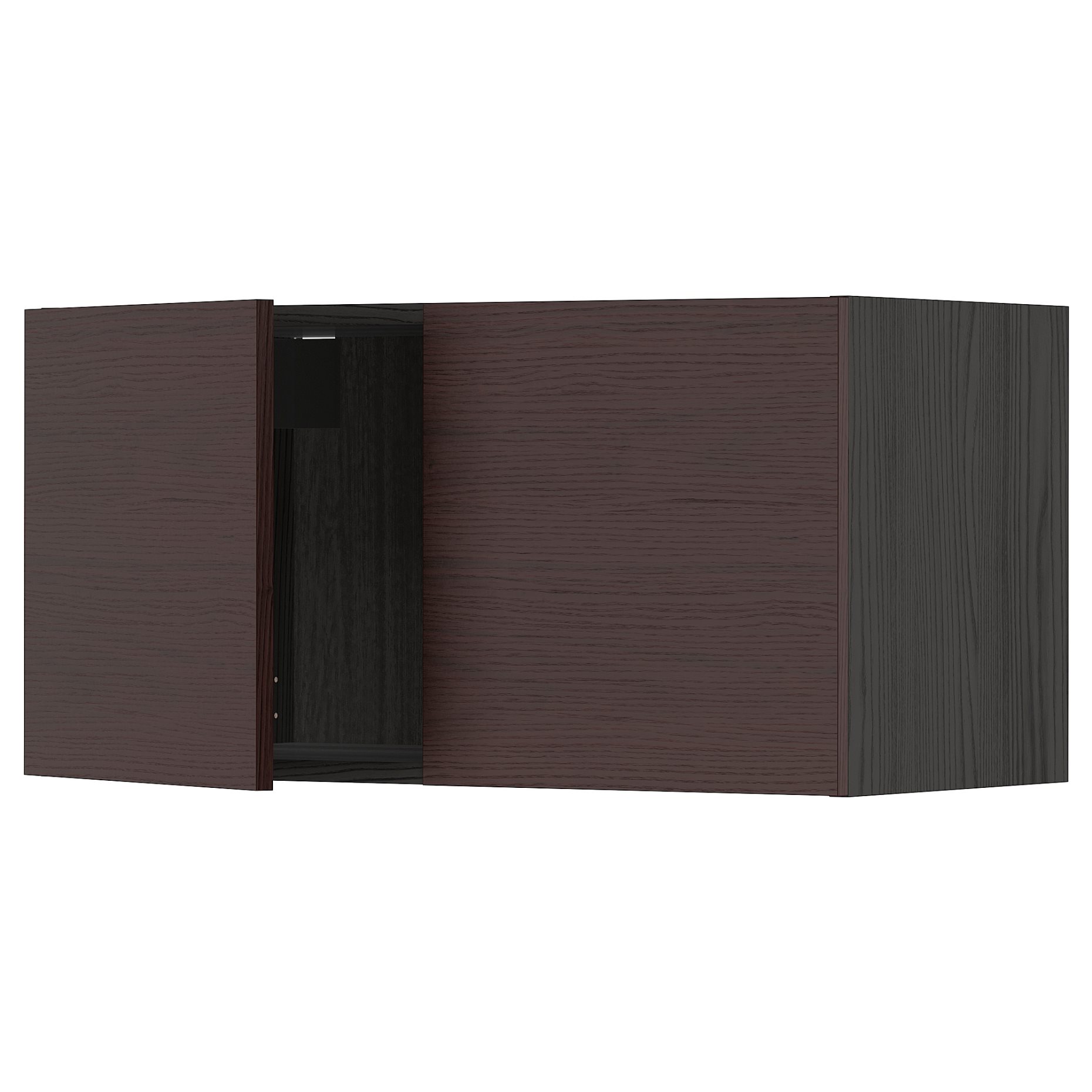 METOD, wall cabinet with 2 doors, 80x40 cm, 394.575.74