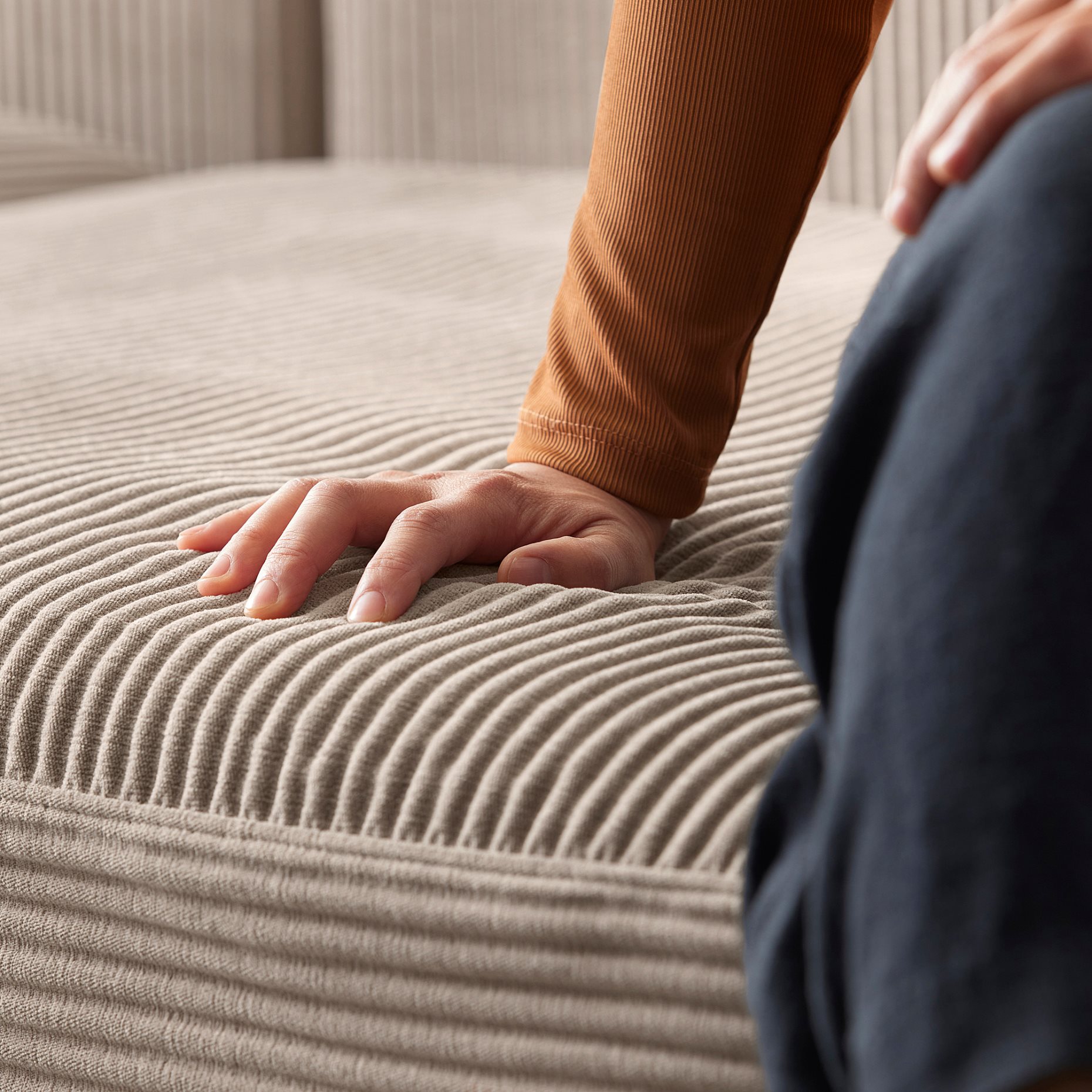 JÄTTEBO, 2-seat modular sofa with headrest, 395.104.06