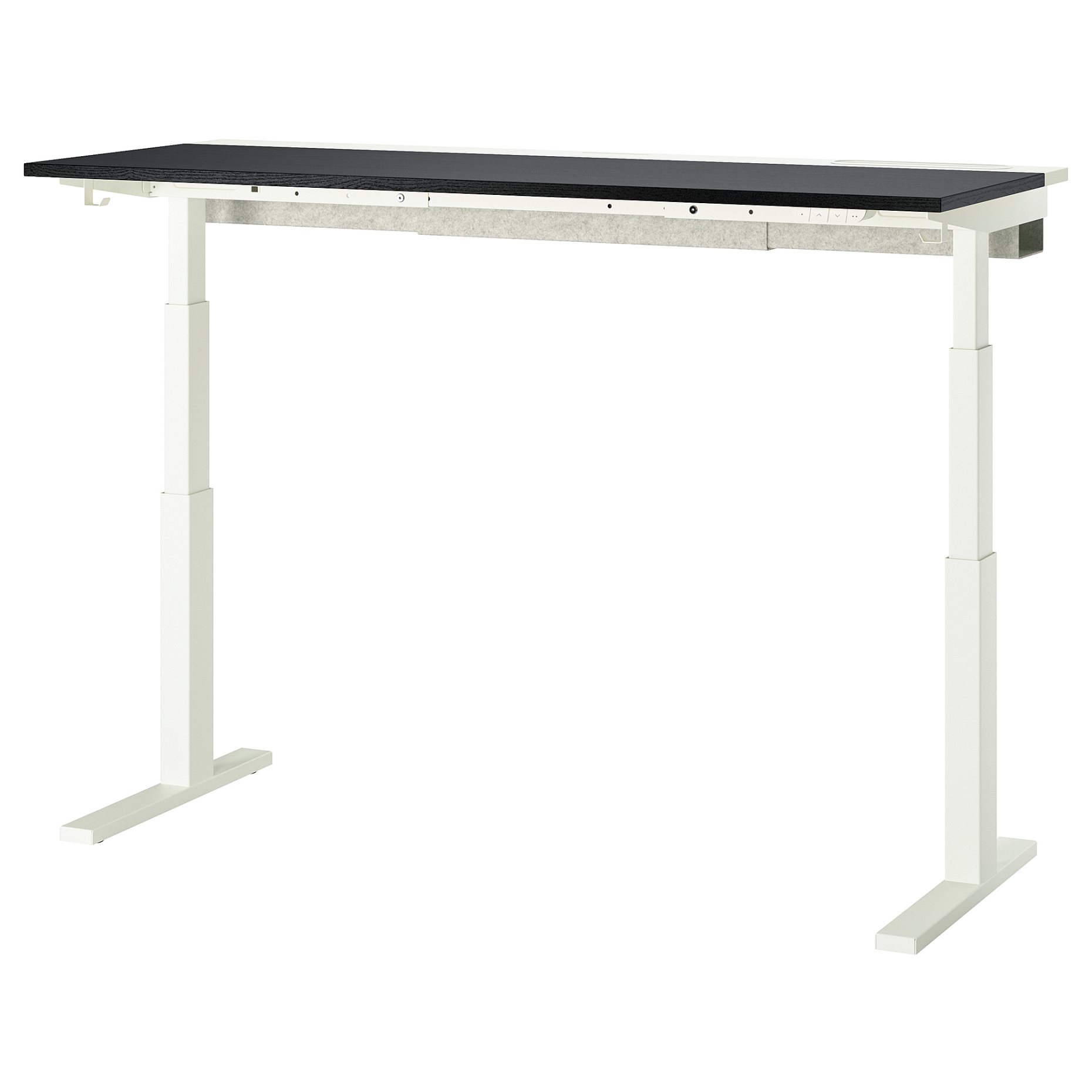 desk sit/stand/electric, 160x60 cm, 395.291.99