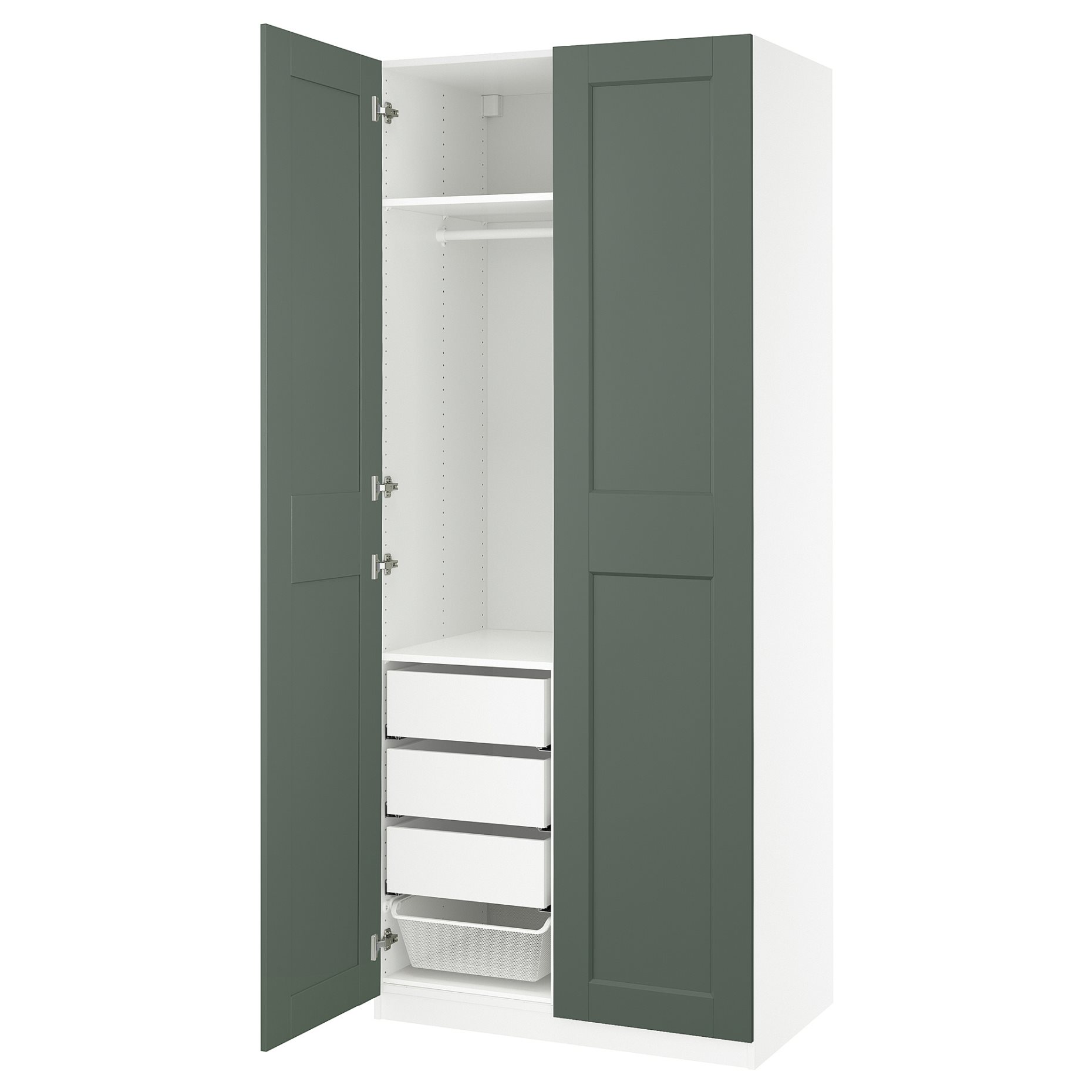 PAX/GRIMO, wardrobe combination, 100x60x236 cm, 395.792.45