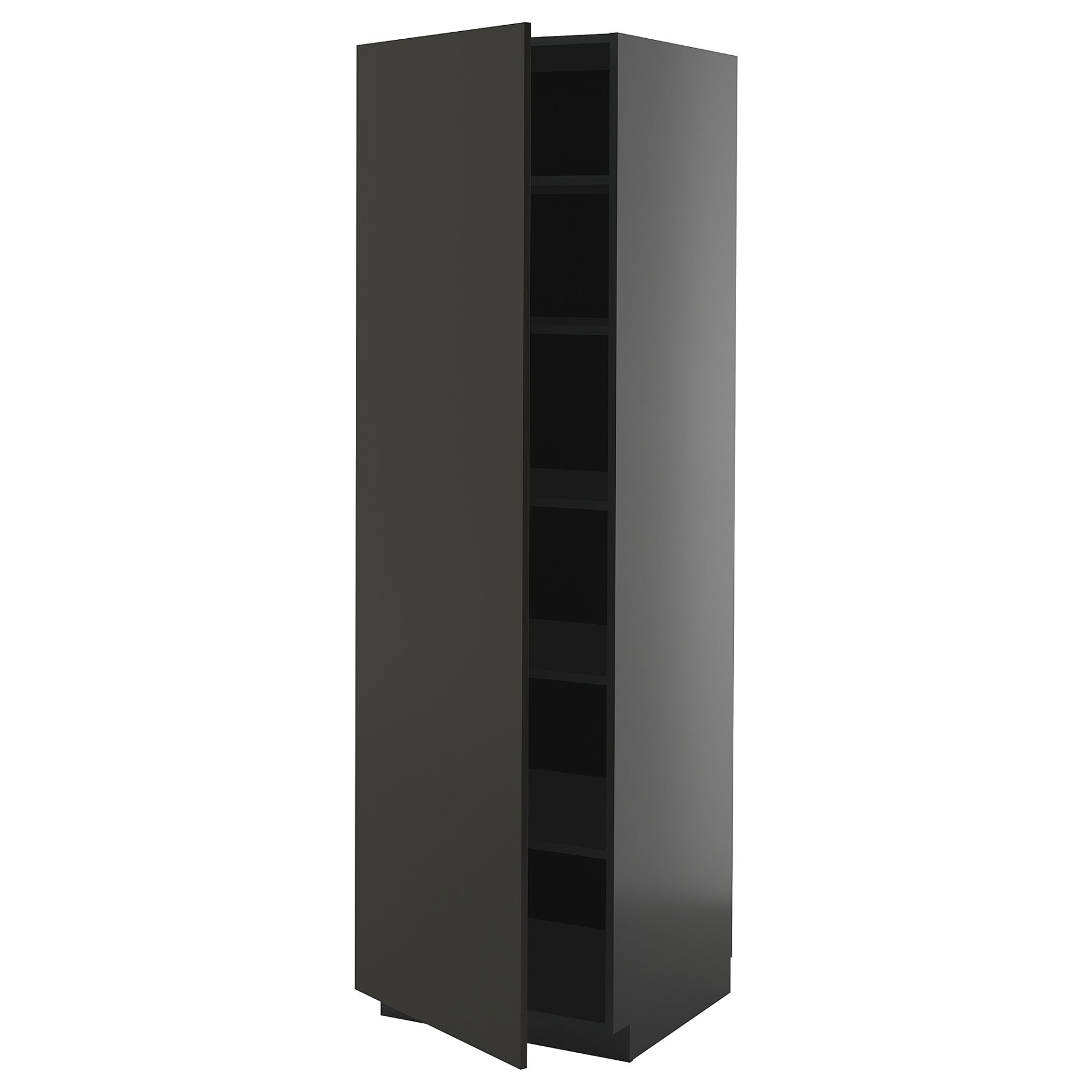 METOD, high cabinet with shelves, 60x60x200 cm, 395.881.41