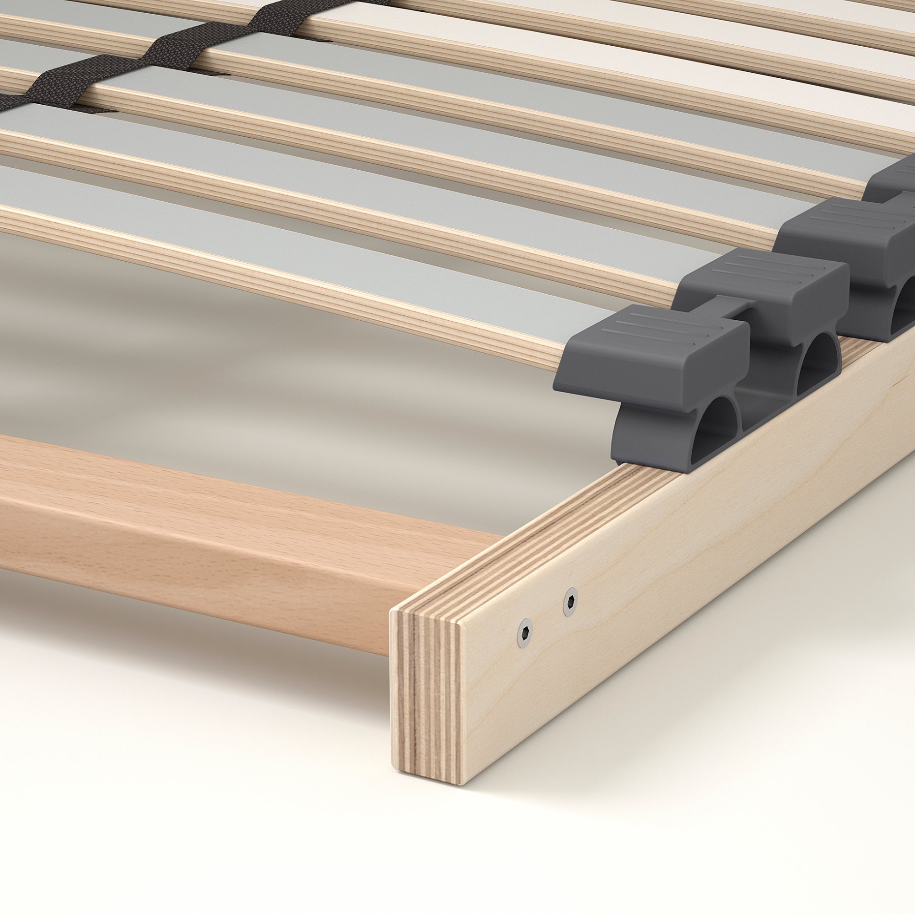 BRIMNES, bed frame with storage, 160x200 cm, 395.900.40