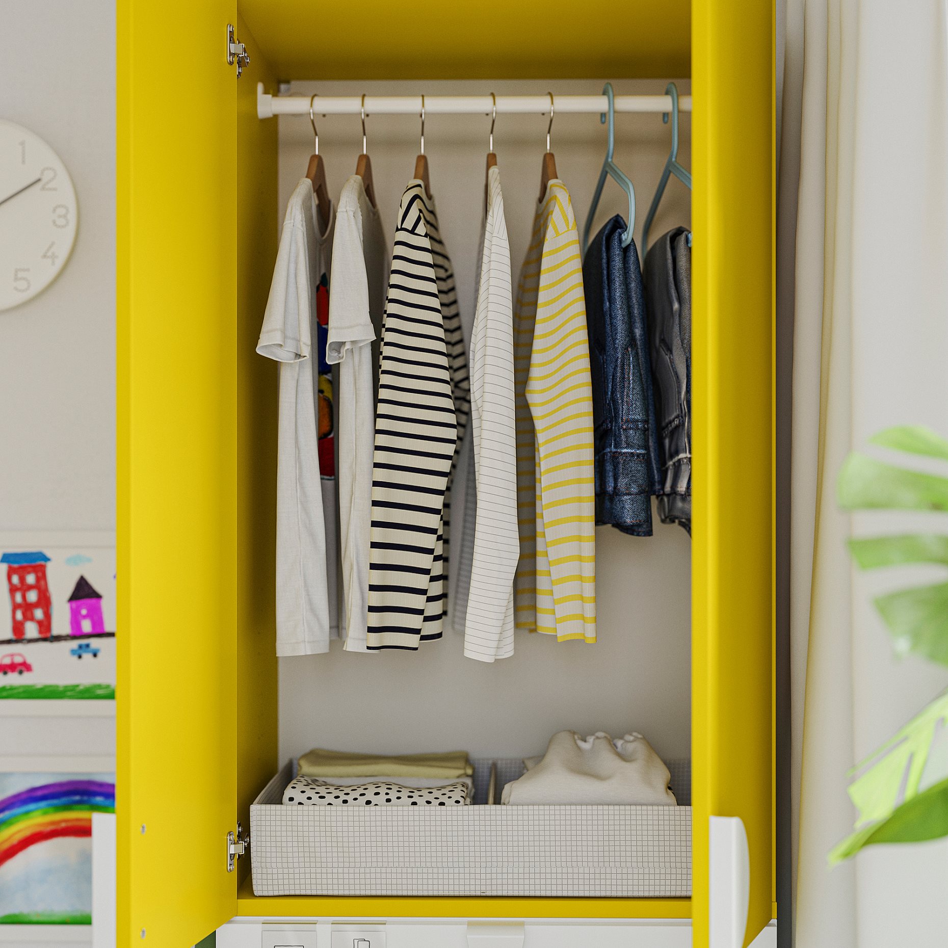 LASTARE, wardrobe combination, 60x42x200 cm, 396.038.15