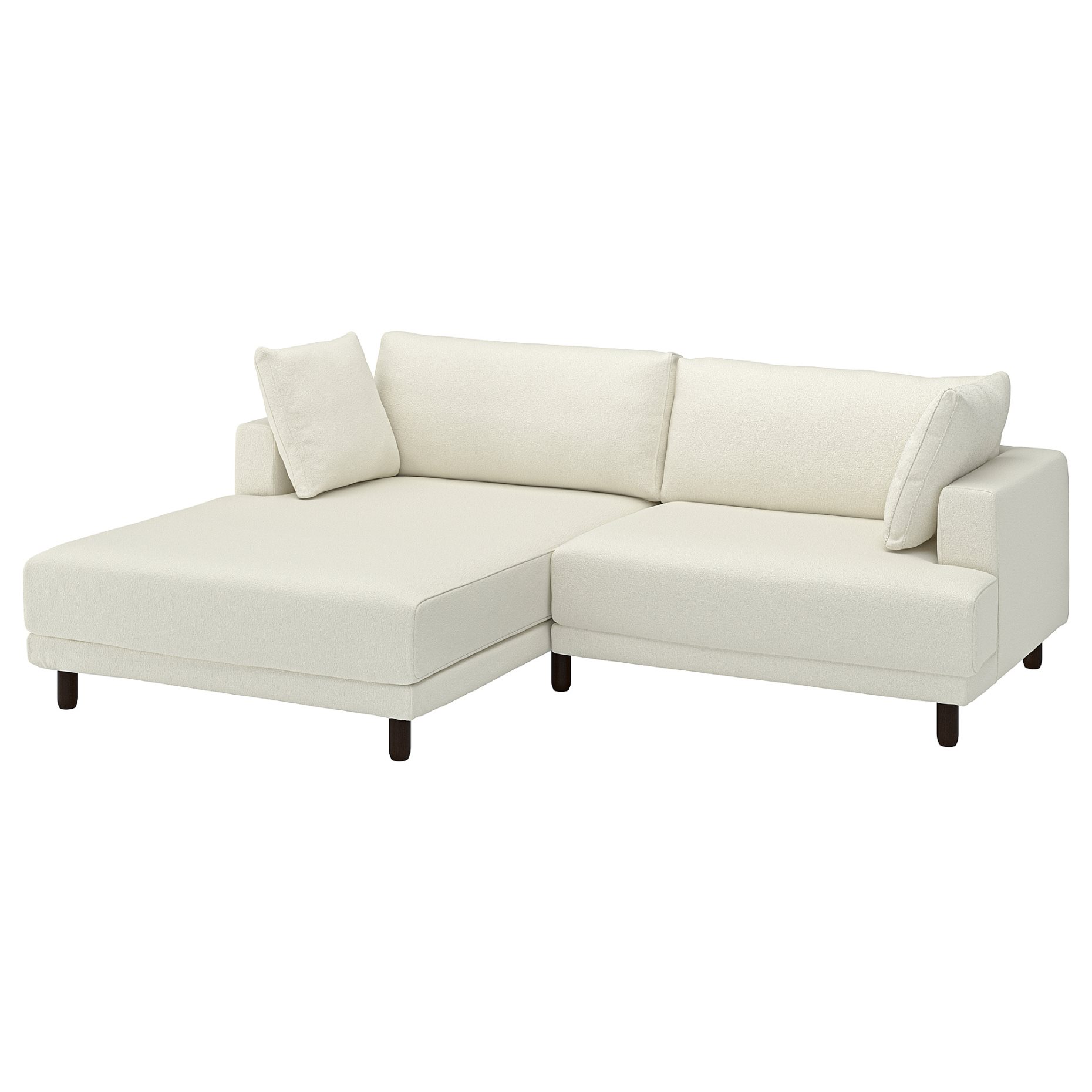 UPPÅKRA, 3-seat modular sofa with chaise longue, left, 396.140.55