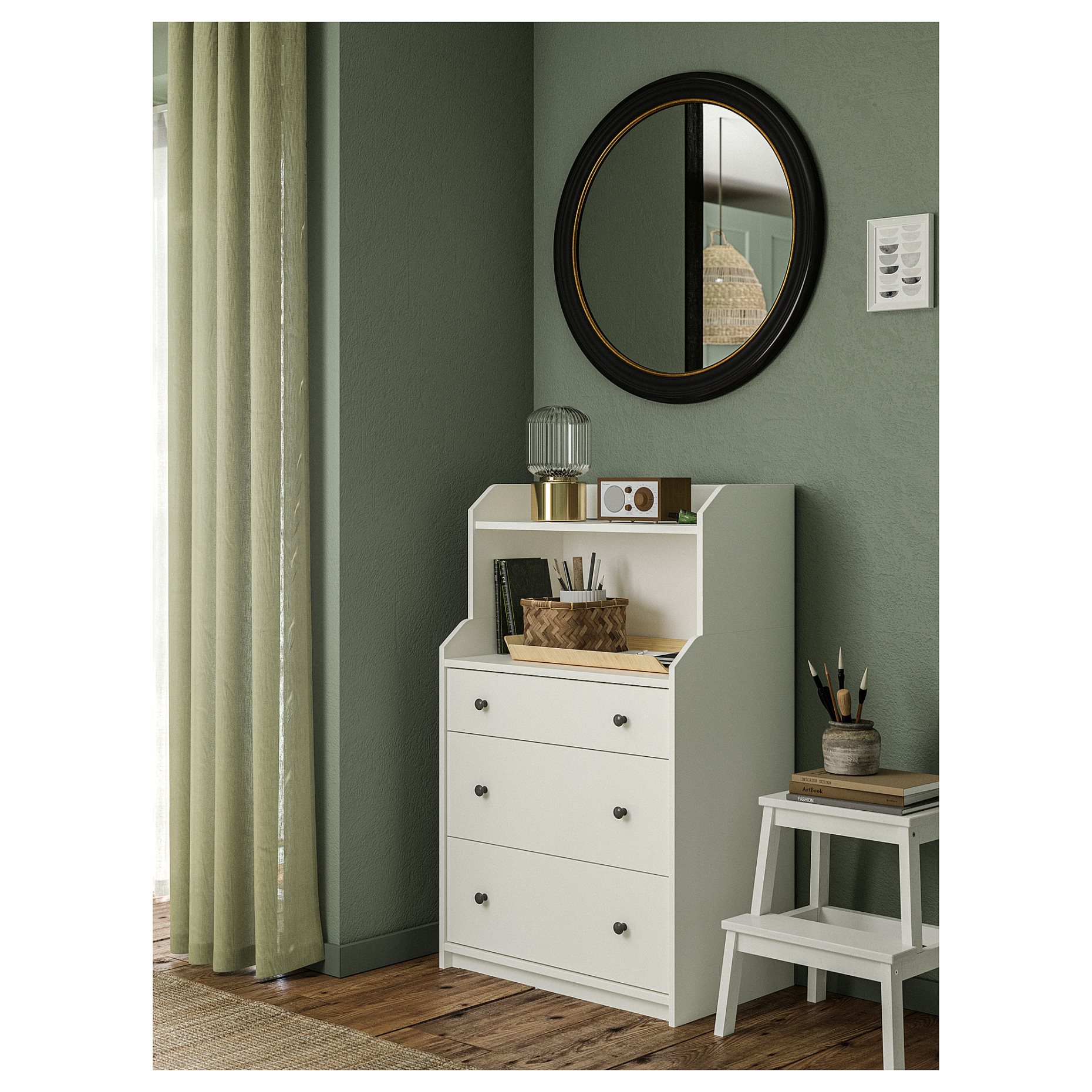 BEKVÄM, σκαμπό με 2 σκαλοπάτια, 401.788.88