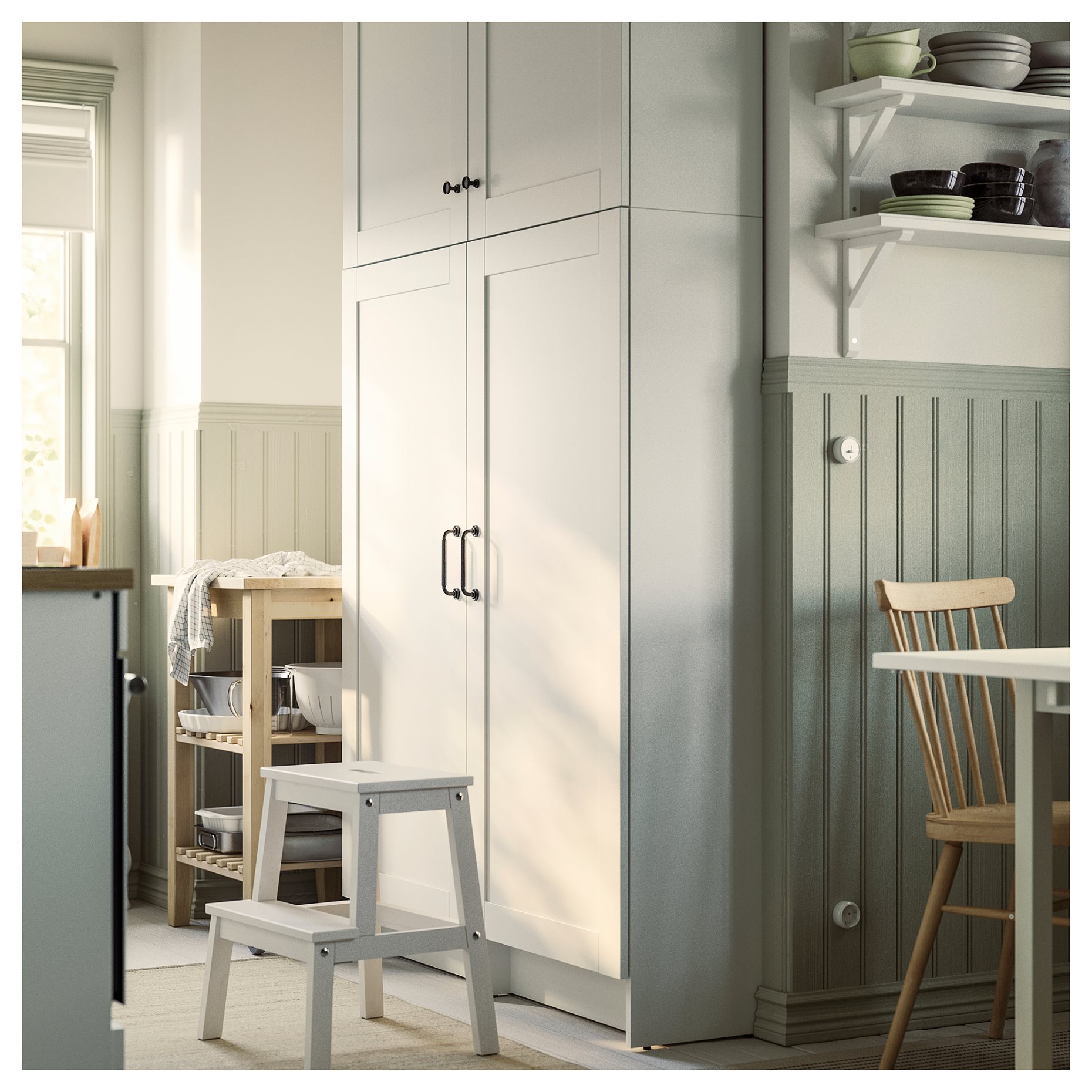 BEKVÄM, σκαμπό με 2 σκαλοπάτια, 401.788.88