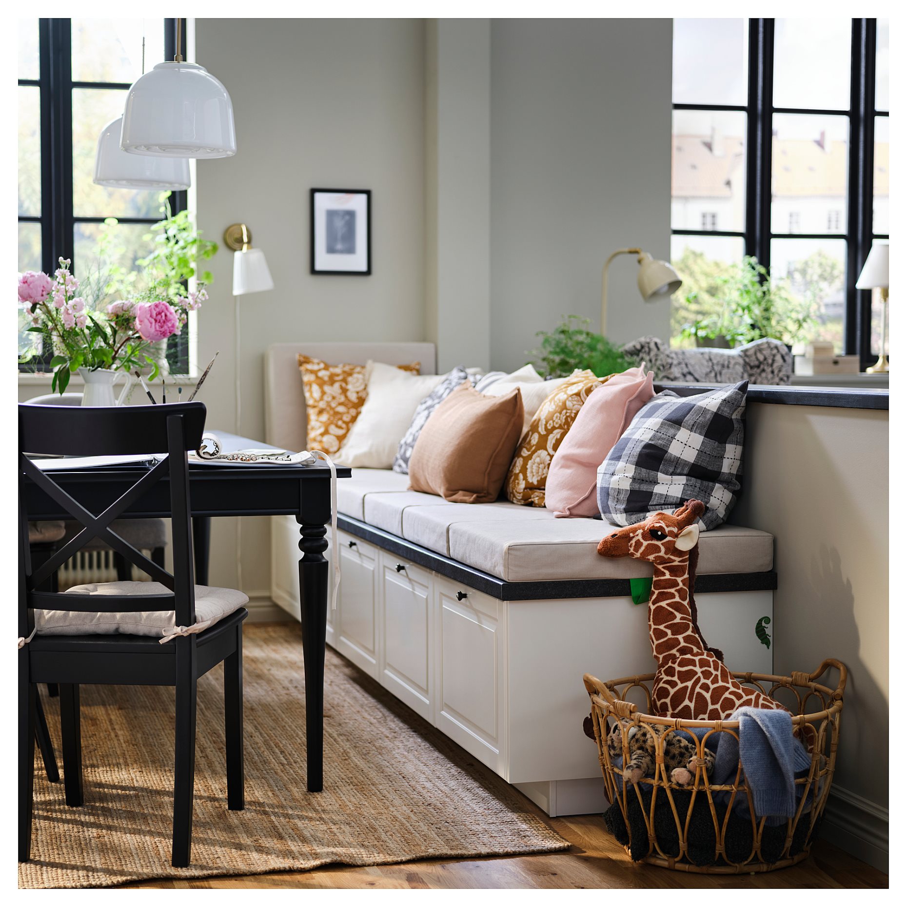 METOD, fridge/freezer top cabinet frame, 402.055.37