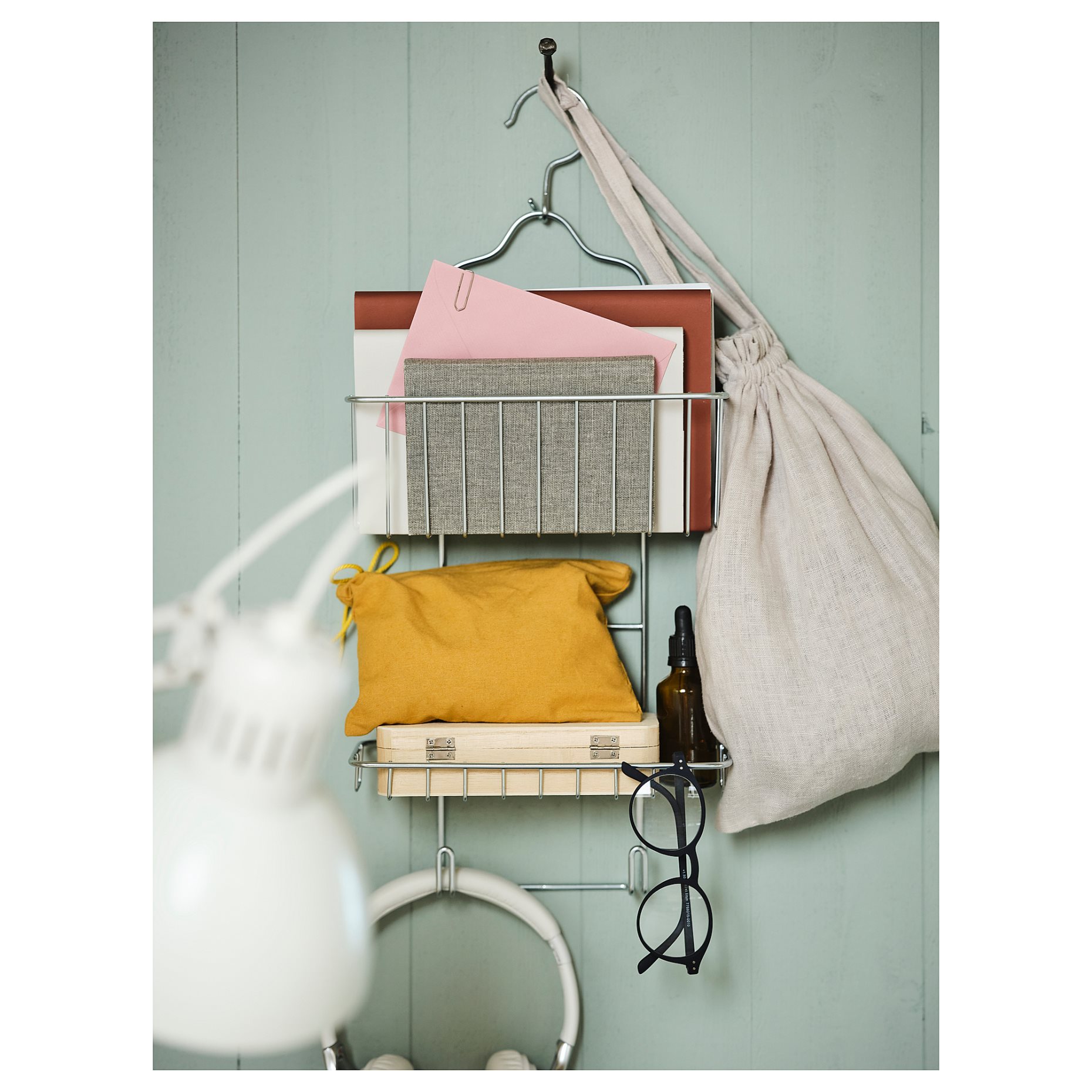 KROKFJORDEN, shower hanger/ two tiers, 24x53 cm, 404.540.08