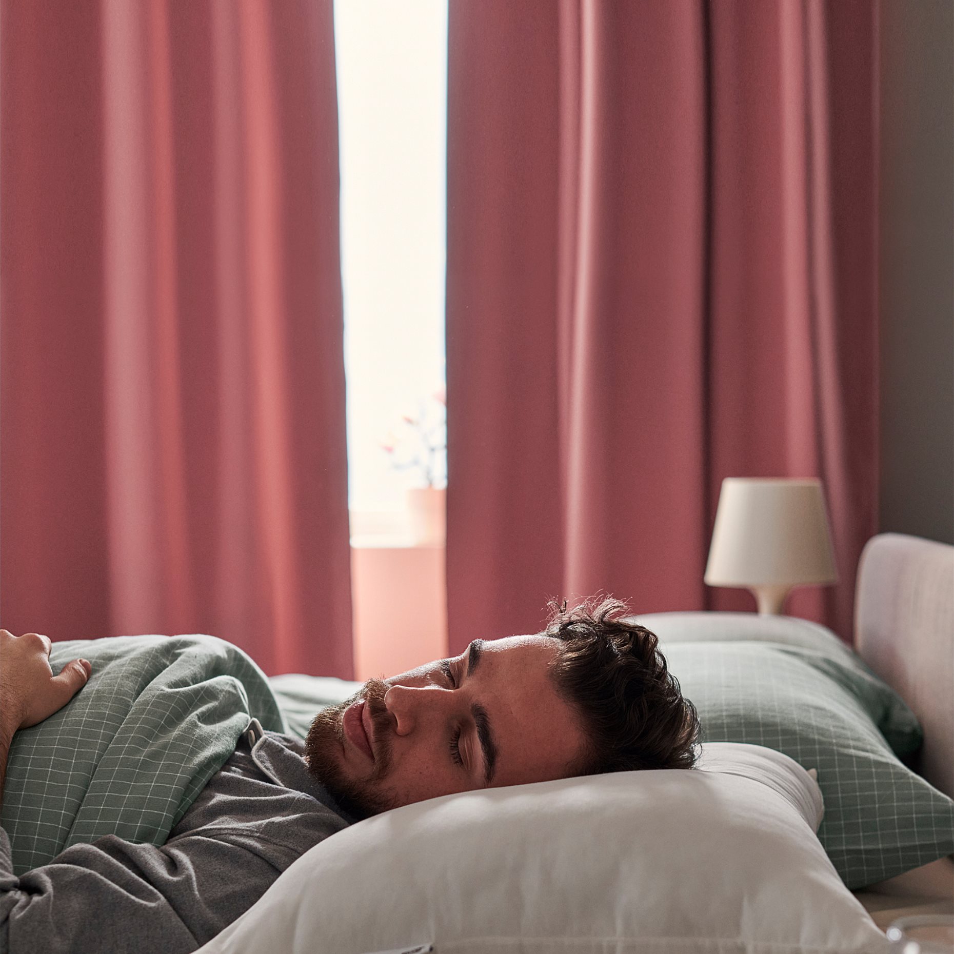 LAPPTÅTEL, μαξιλάρι ψηλό, ύπνος πλάι/ανάσκελα, 404.603.68