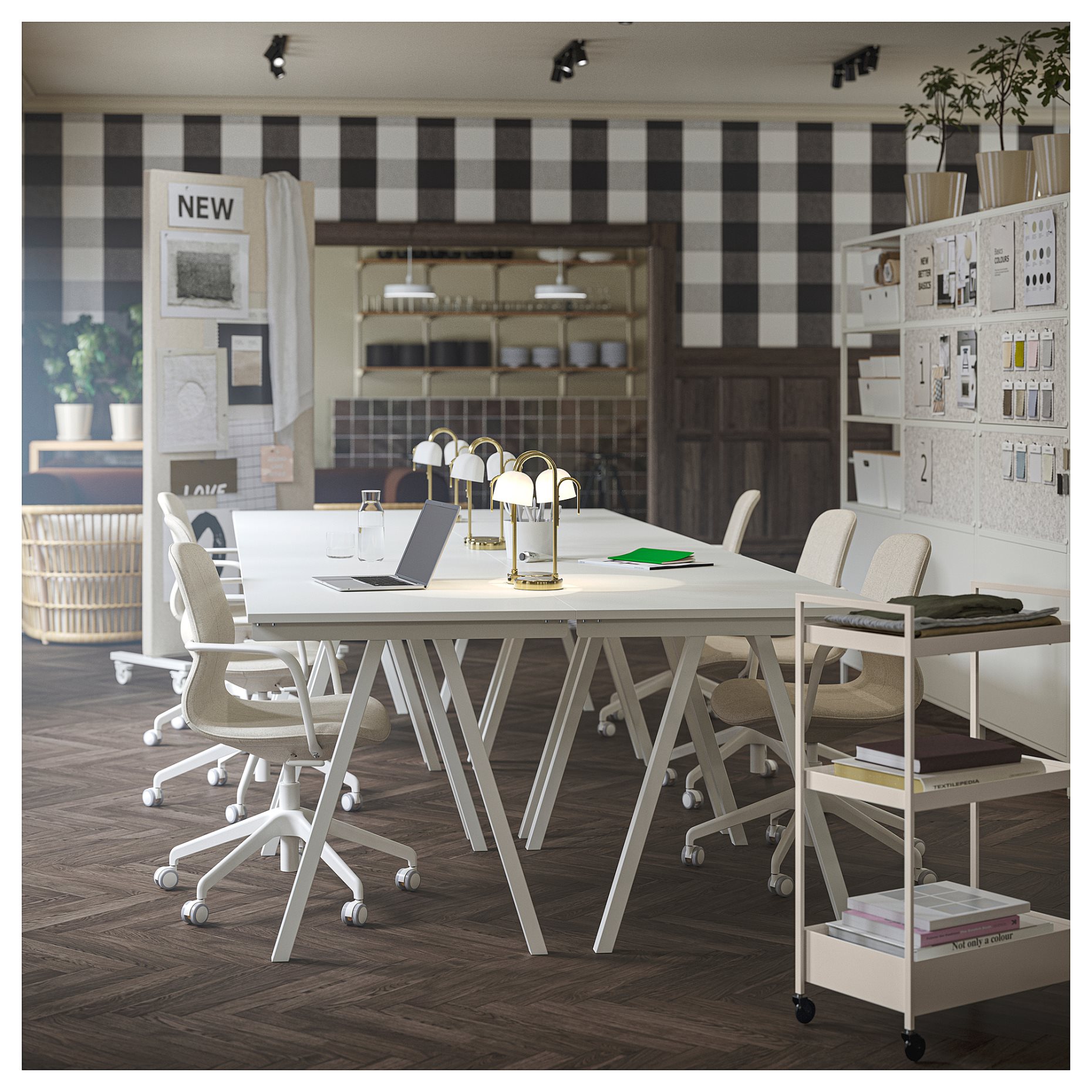 NISSAFORS, trolley, 50.5x30x83 cm, 404.657.33