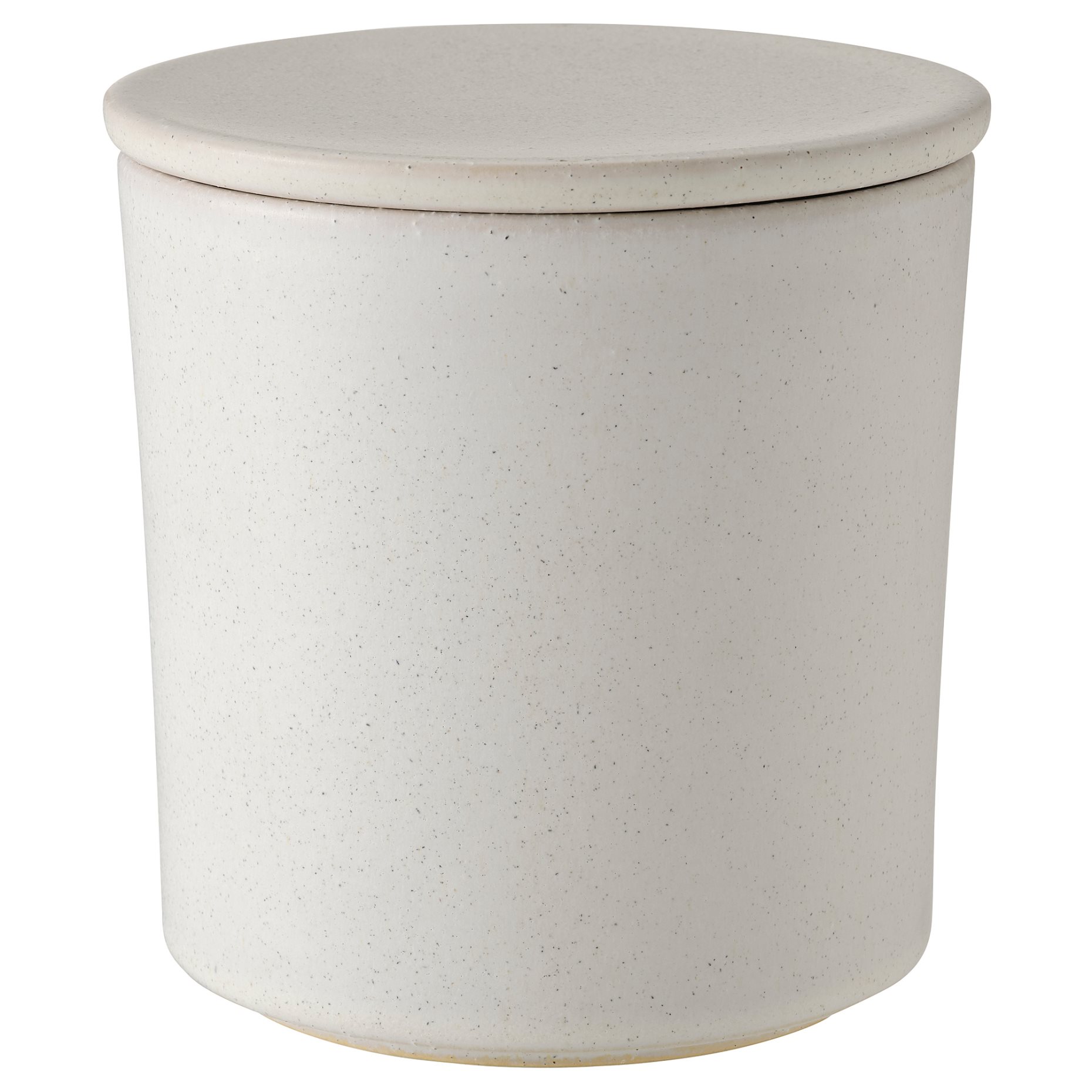 ADLAD, scented candle in ceramic jar with lid/Scandinavian Woods, 60 hr, 405.024.67