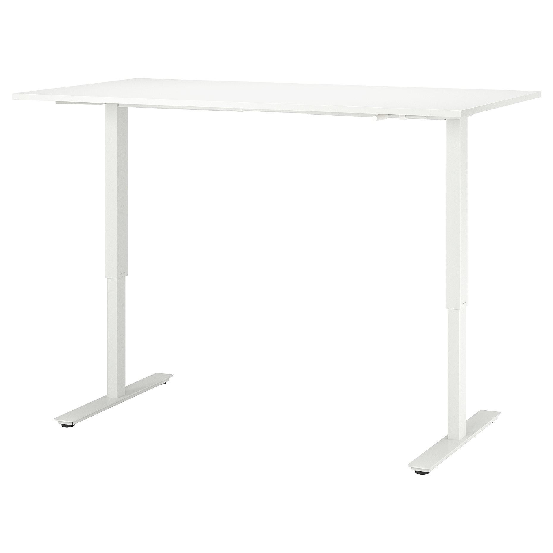 TROTTEN, underframe sit/stand for table top, 120/160 cm, 405.073.42