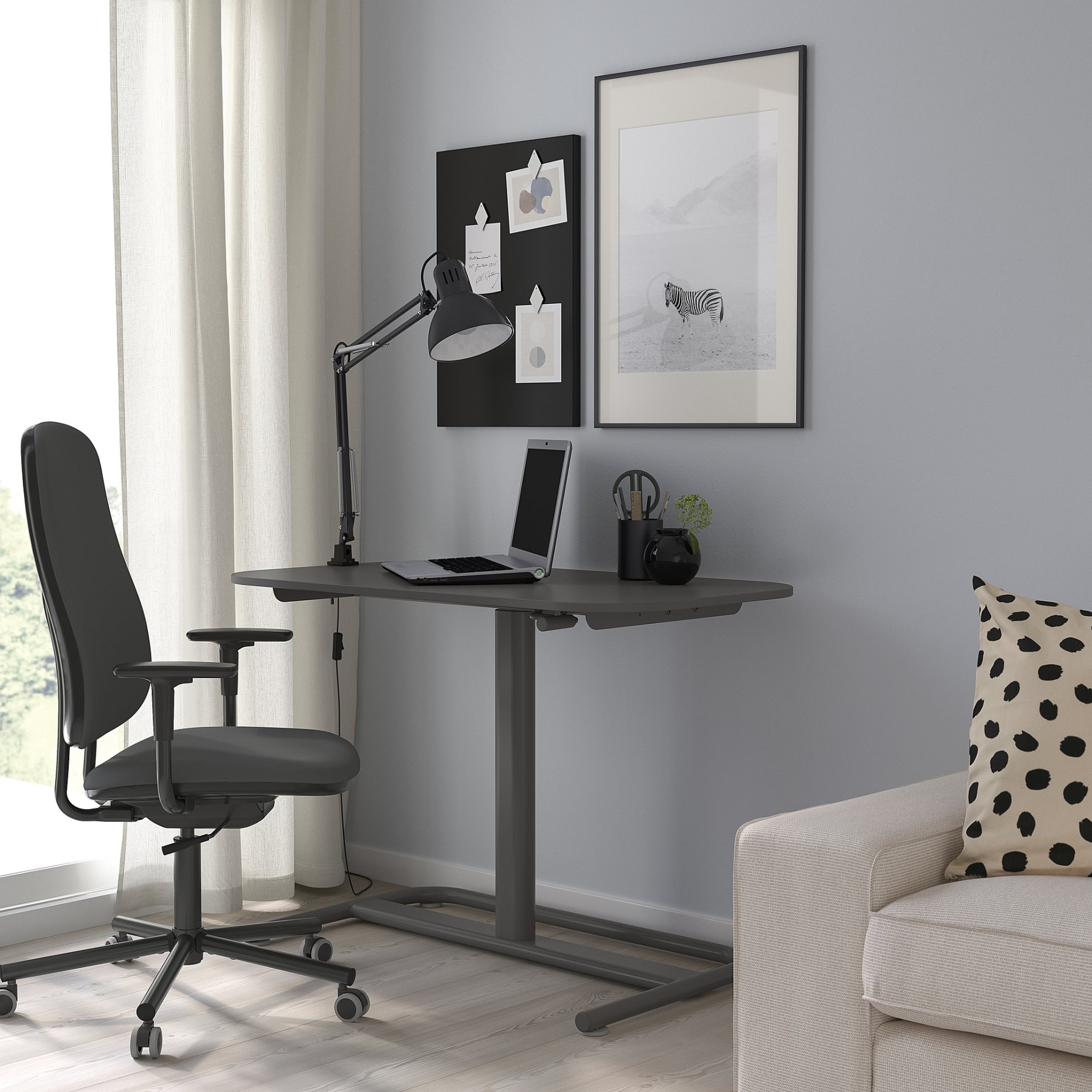 SEGRARE, desk sit/stand, 110x60 cm, 405.347.03