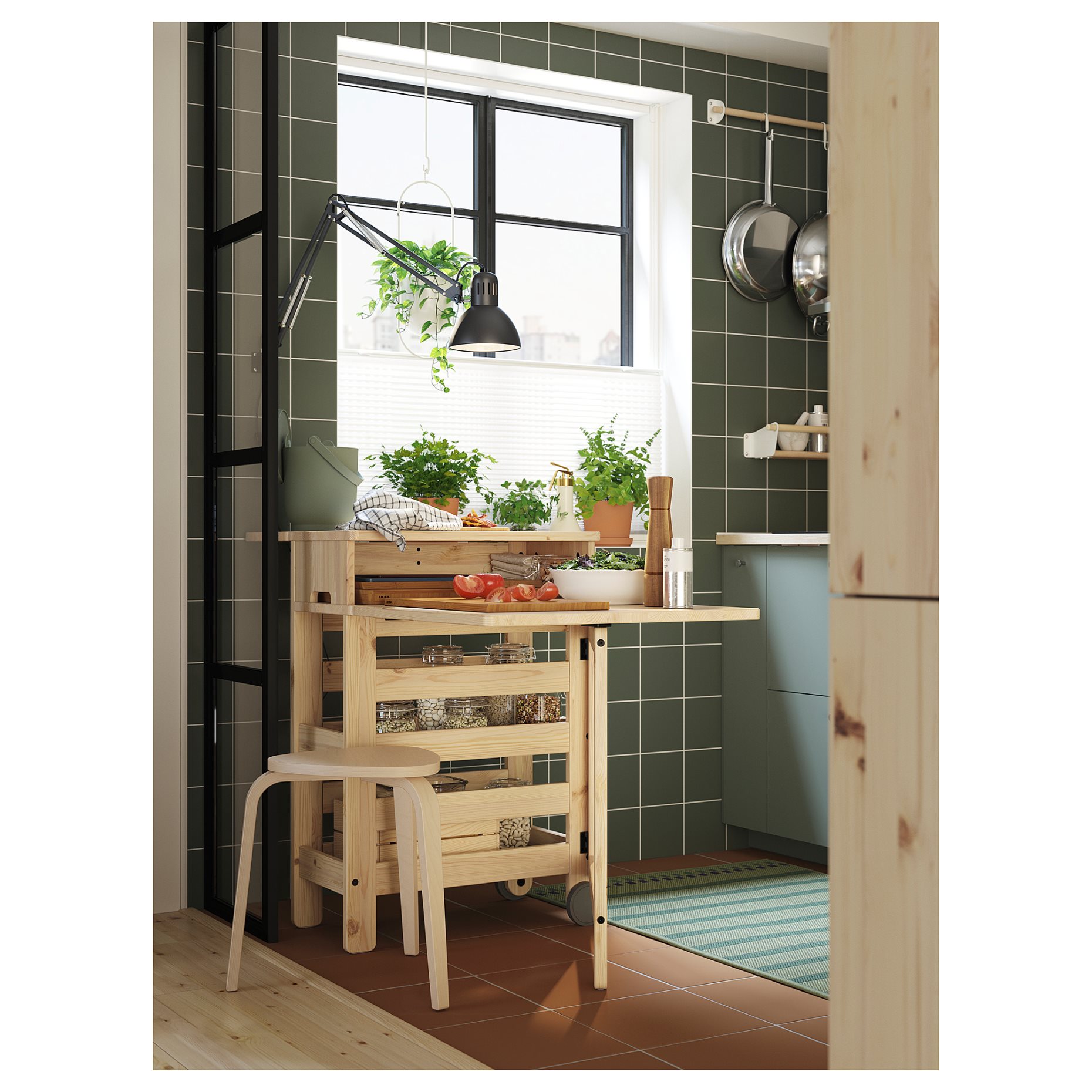 HORNVALLMO, στόρι πλισέ, 60x130 cm, 405.416.14