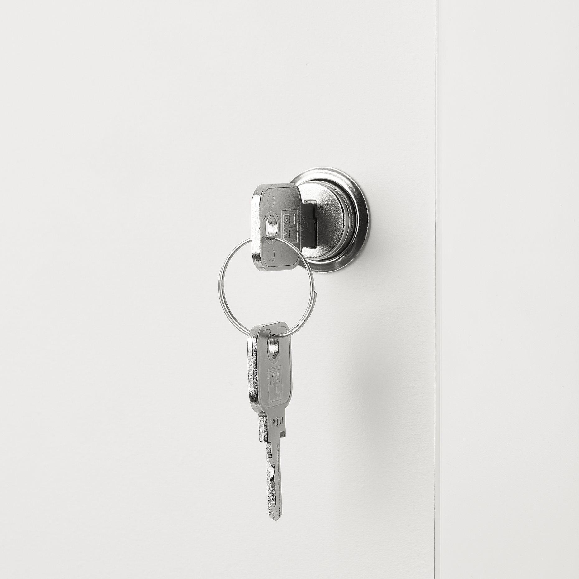 KALLAX, ένθετο με πόρτα με κλειδί, 33x33 cm, 405.442.74