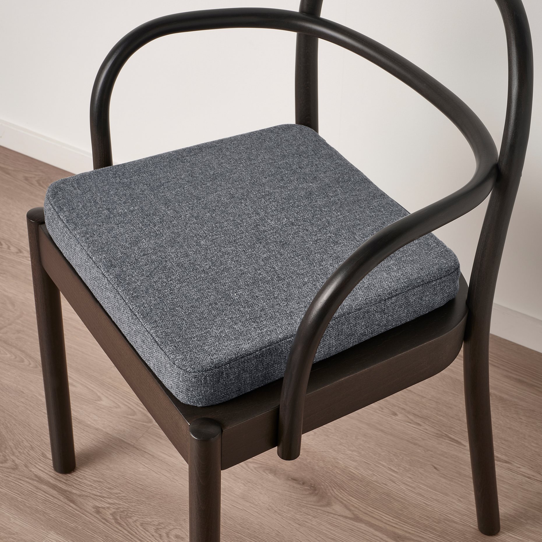 ÅKERVINDEFLY, chair cushion, 39/35x37x5 cm, 405.543.62