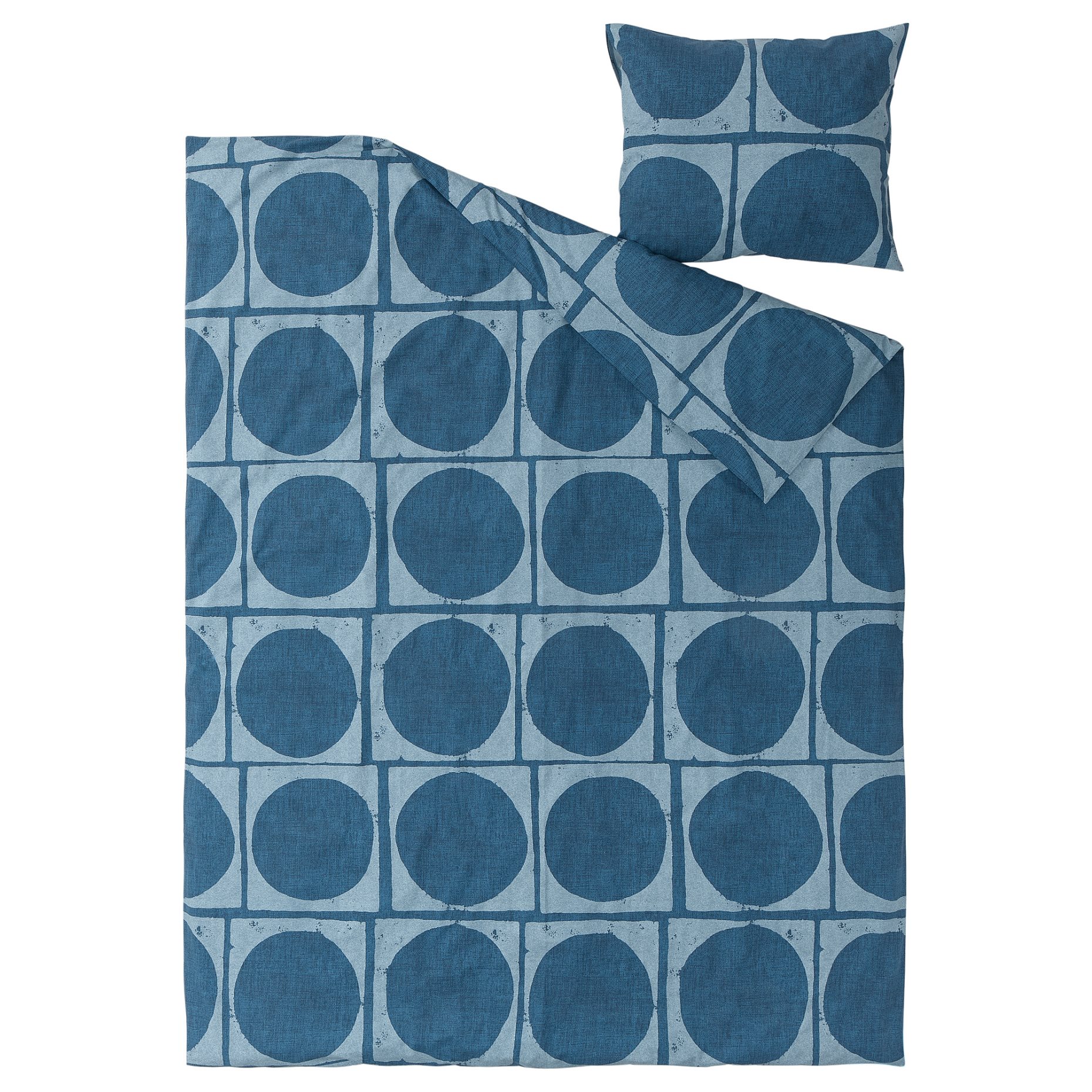 JORDRANUNKEL, duvet cover and pillowcase, 150x200/50x60 cm, 405.547.10