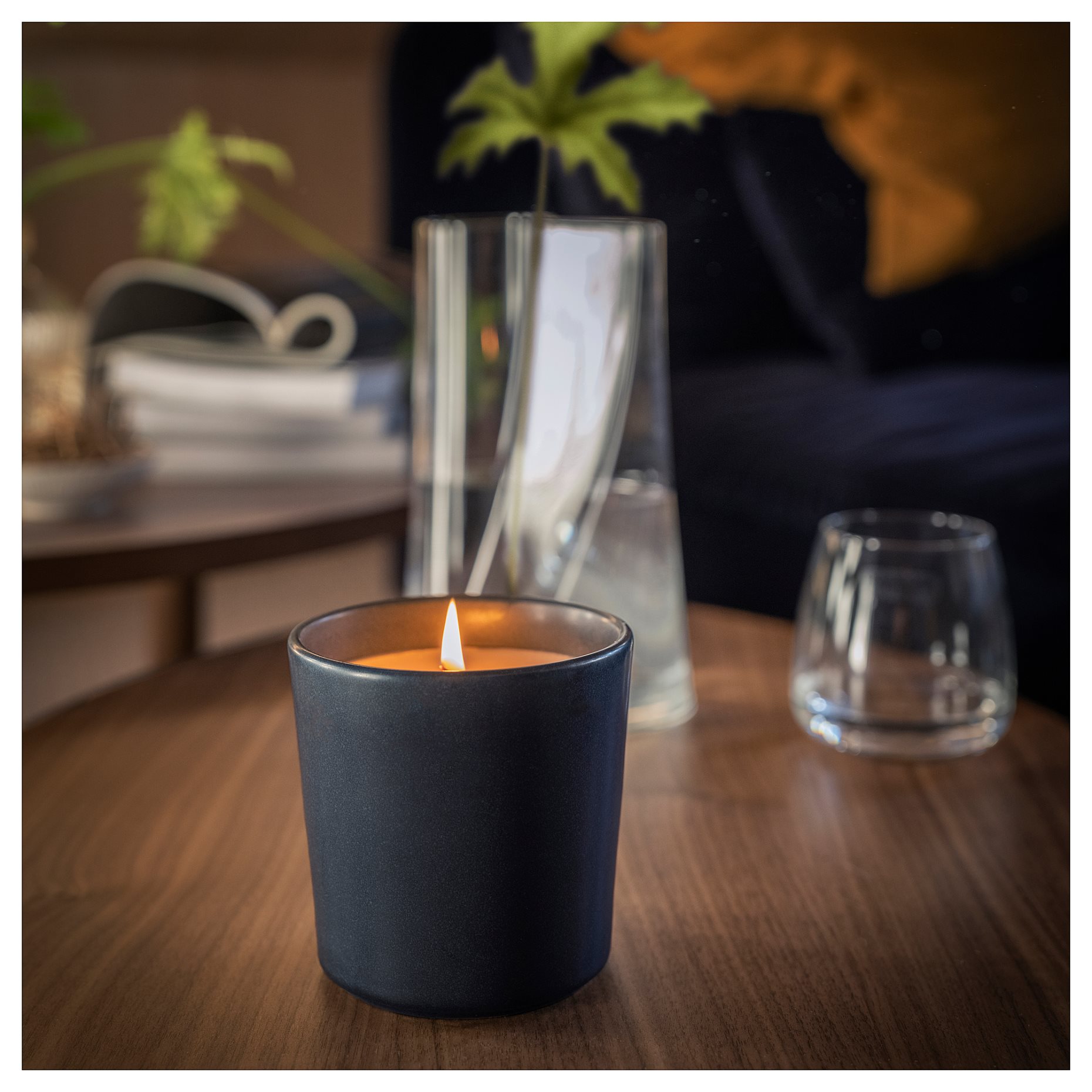 FRUKTSKOG, αρωματικό κερί σε κεραμικό βάζο/Βέτιβερ & γεράνι, 50 ώρες, 405.558.23