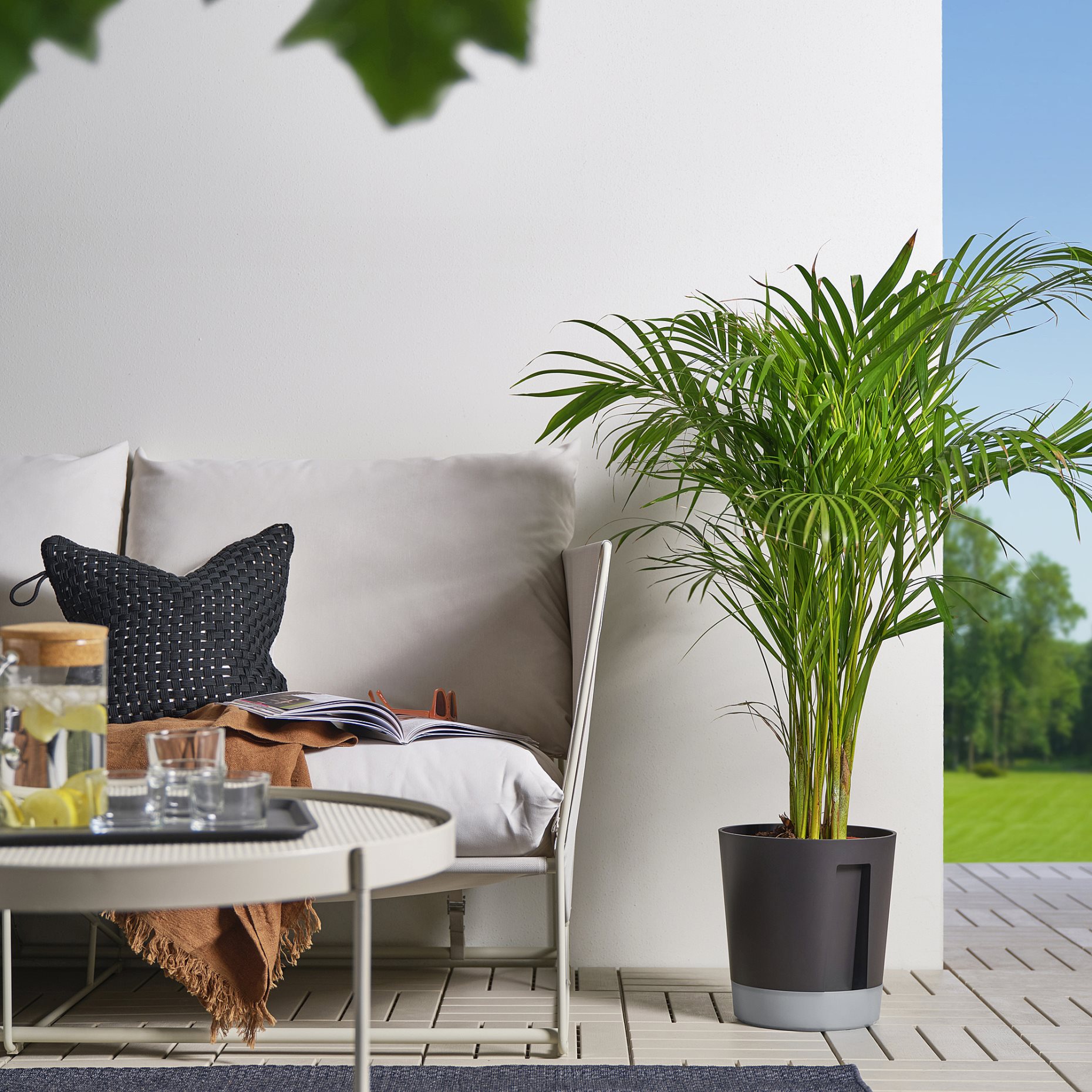 VÅRDTRÄD, self-watering plant pot in/outdoor, 24 cm, 405.708.66