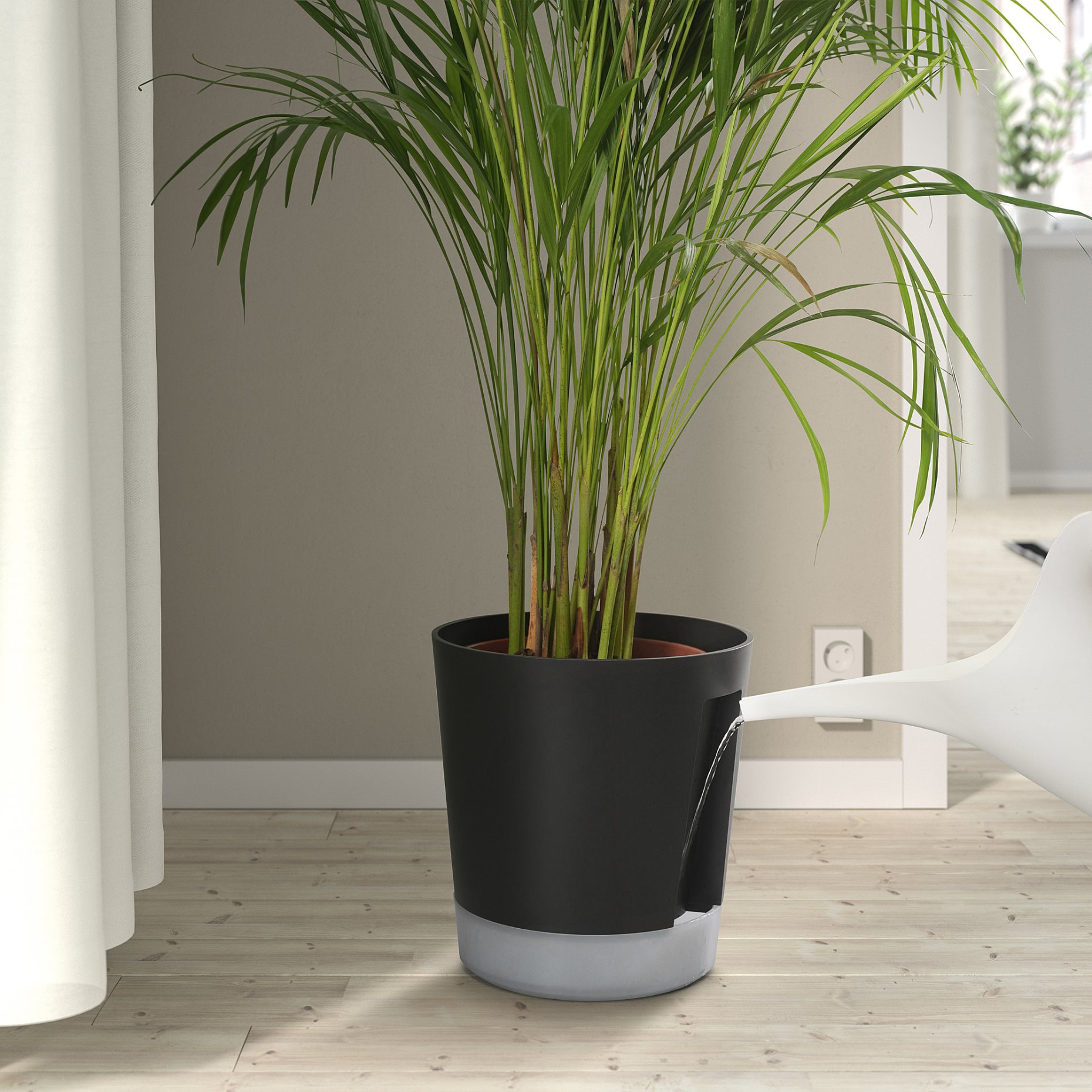 VÅRDTRÄD, self-watering plant pot in/outdoor, 24 cm, 405.708.66