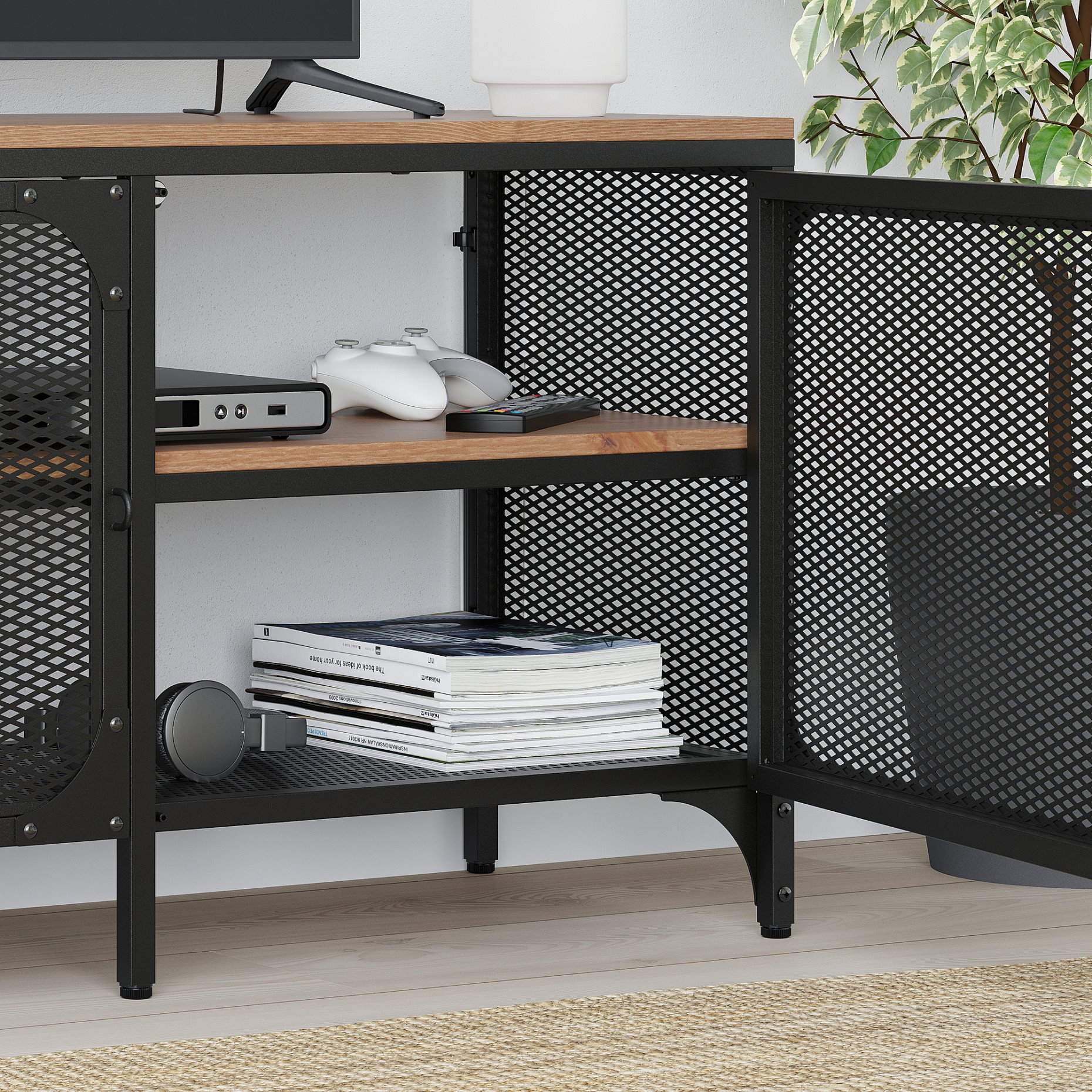 FJÄLLBO, TV bench, 198x45x54 cm, 405.790.32