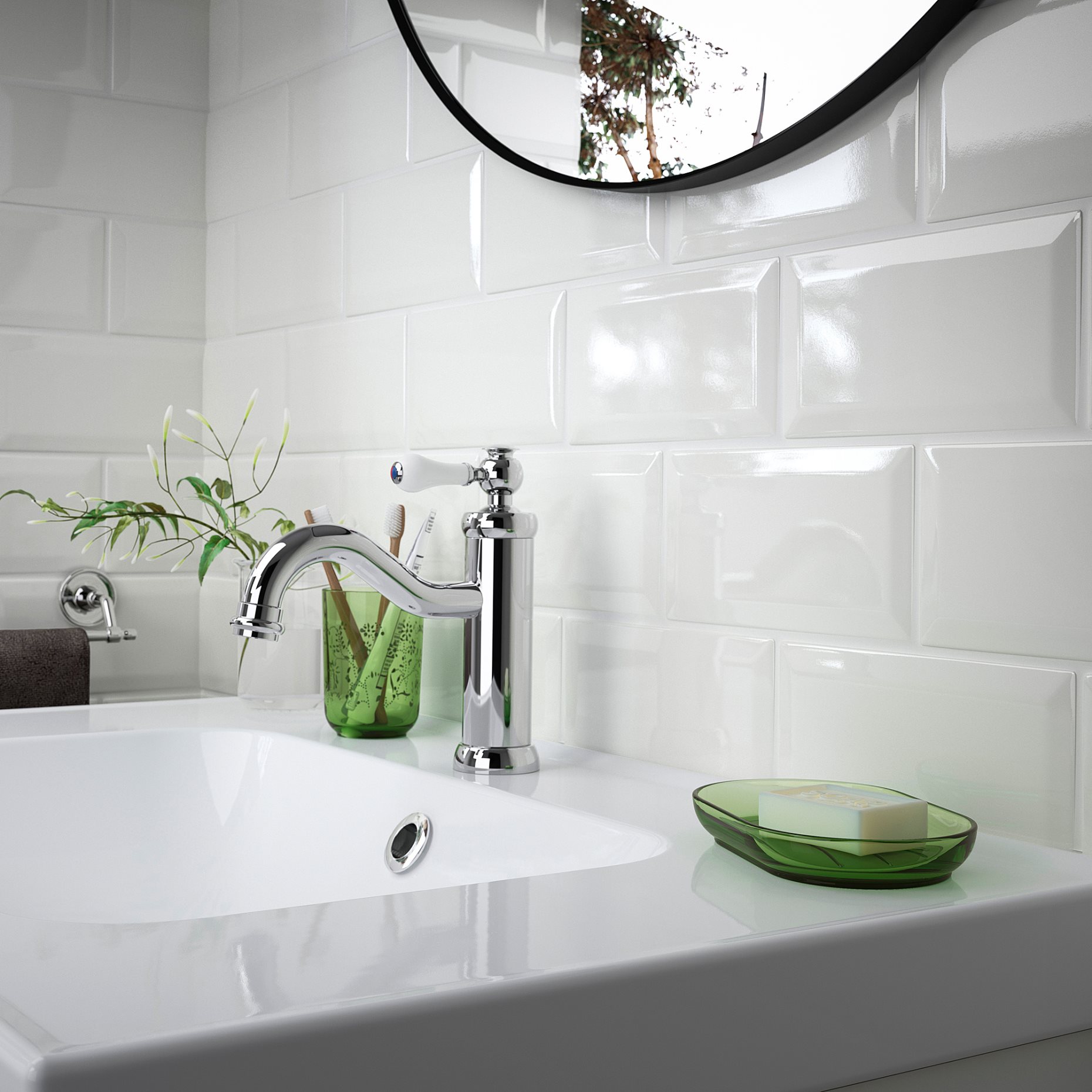 GROSSJÖN, σετ μπάνιου, 3 τεμ., 405.918.59