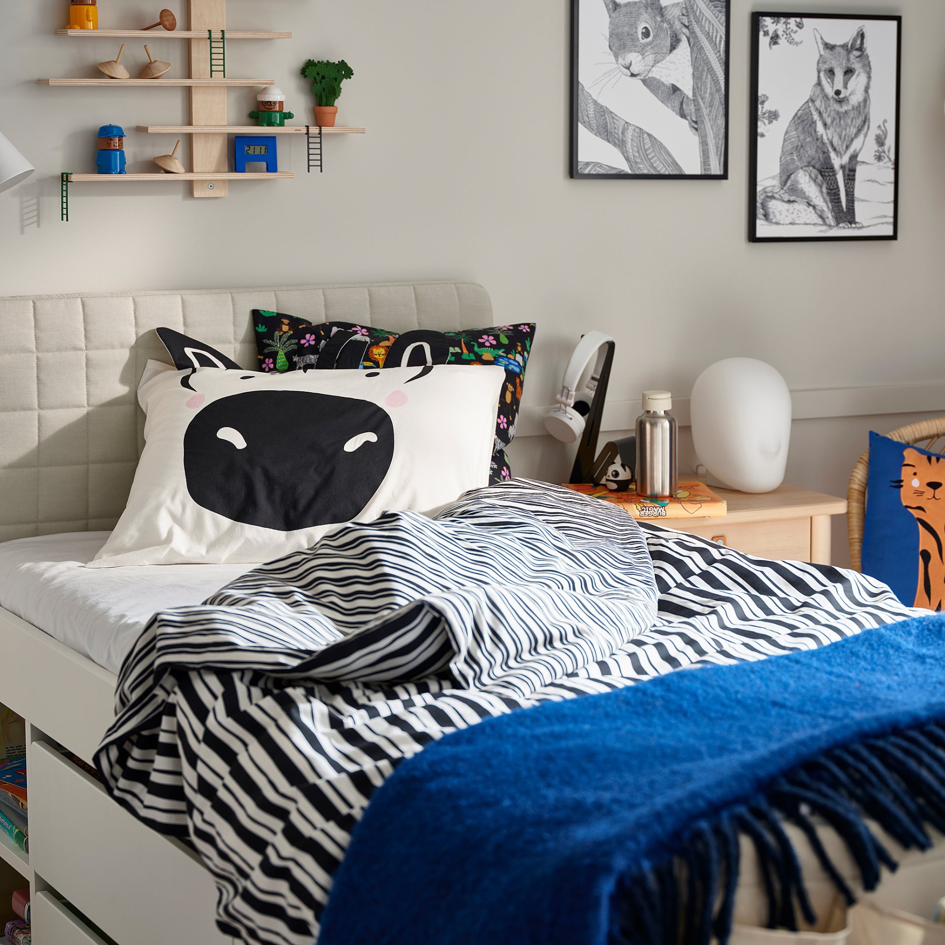 NATTHÄGER, duvet cover and pillowcase, 150x200/50x60 cm, 405.953.10