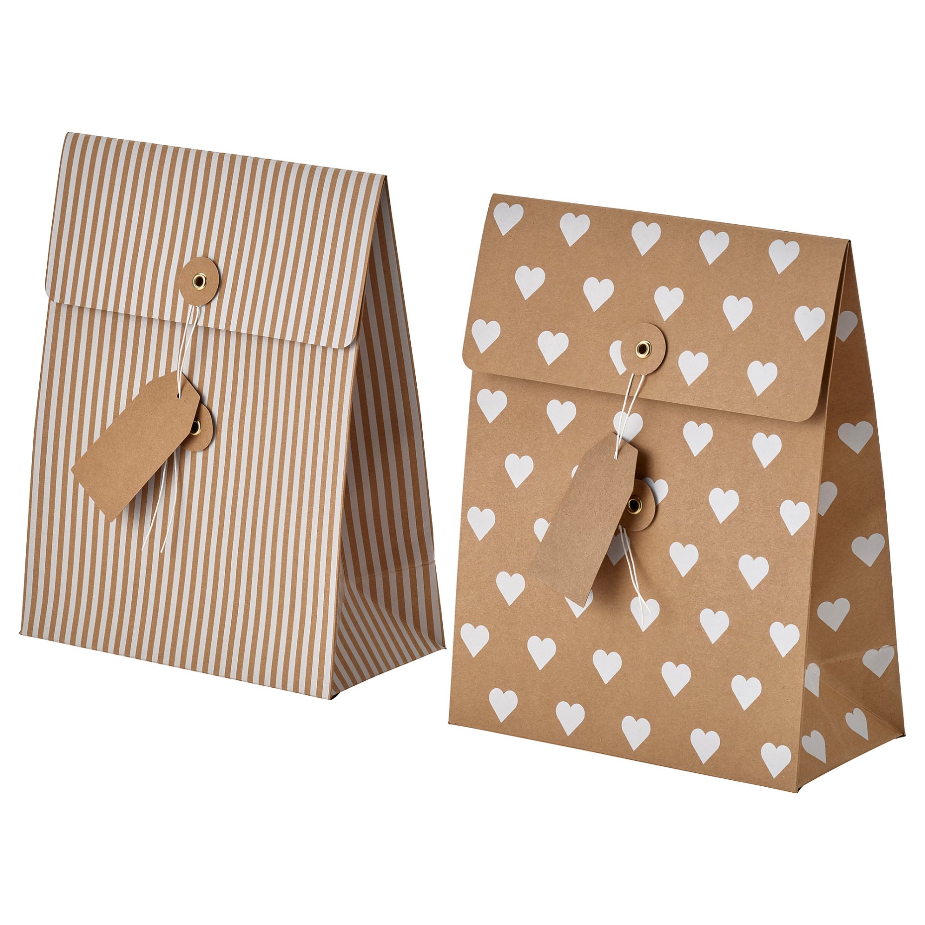 VINTERFINT, gift bag/2 pack, 20x26 cm, 406.047.86