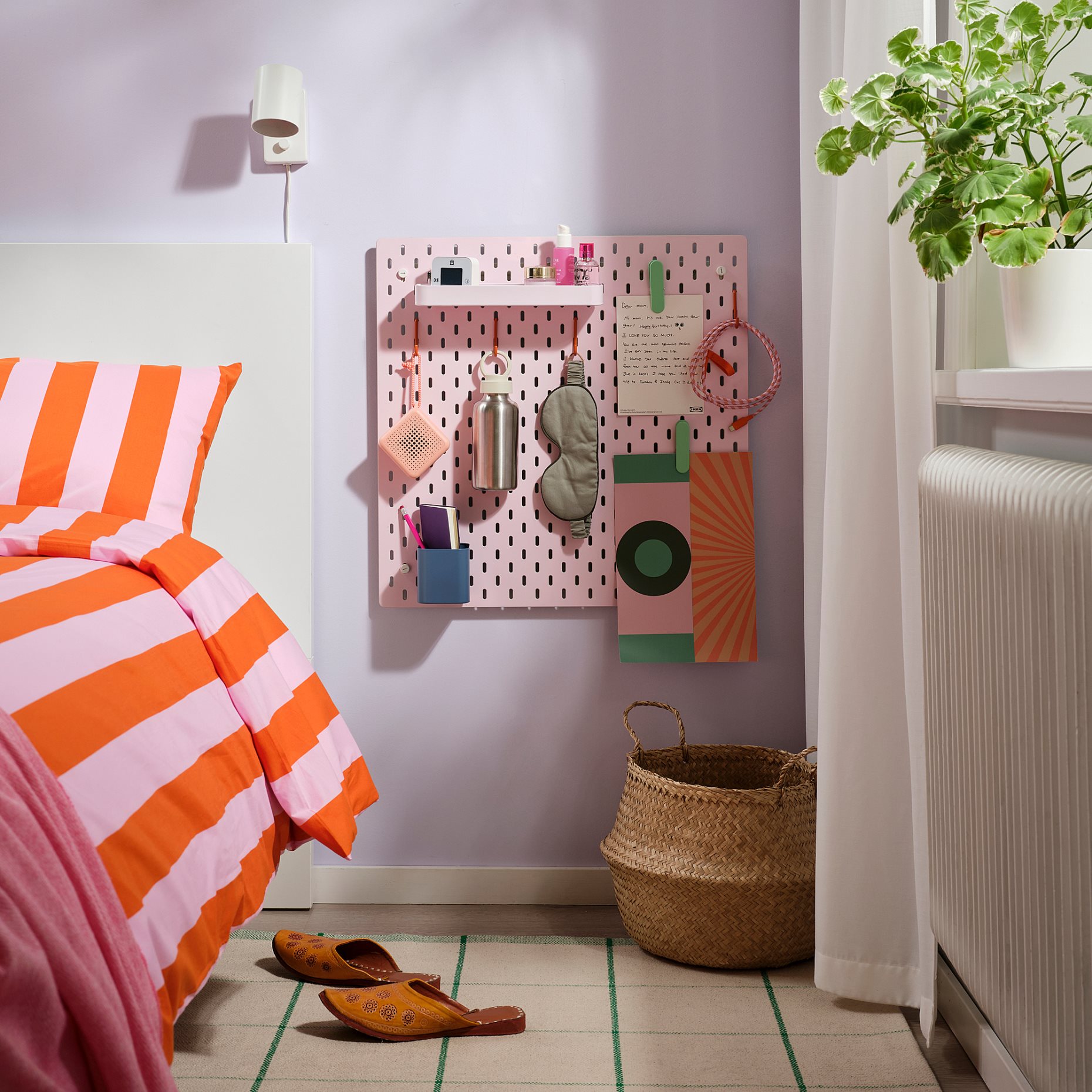 SKÅDIS, pegboard, 56x56 cm, 406.071.48