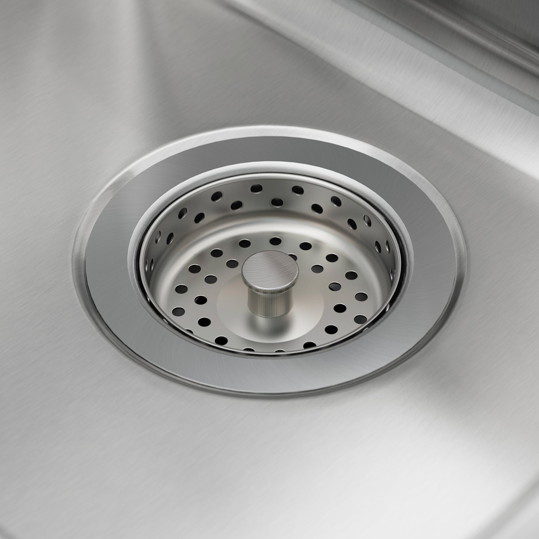 HILLESJÖN, inset sink 1 1/2 bowl, 58x46 cm, 491.406.31