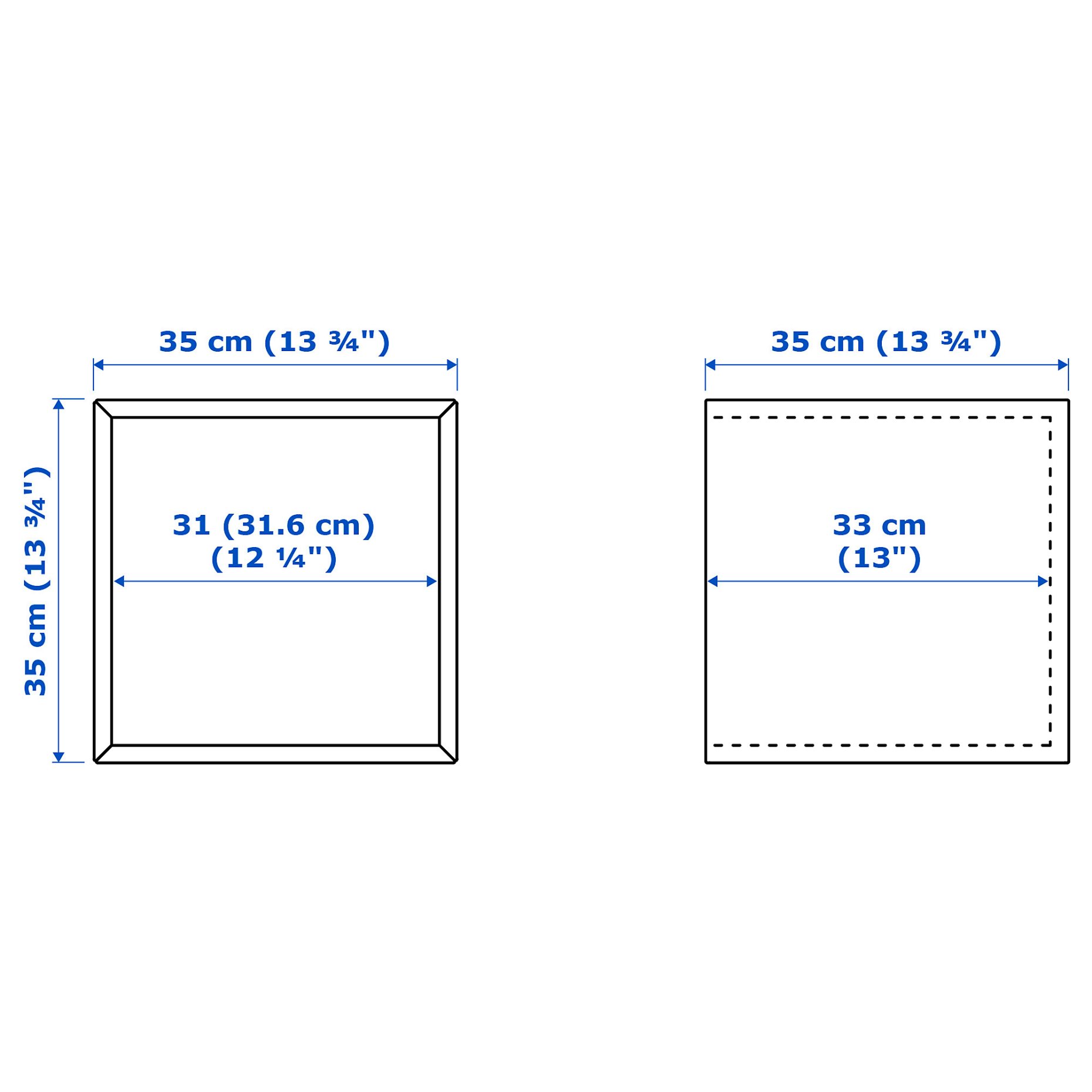 EKET, σύνθεση ντουλαπιών τοίχου, 80x35x210 cm, 494.903.23