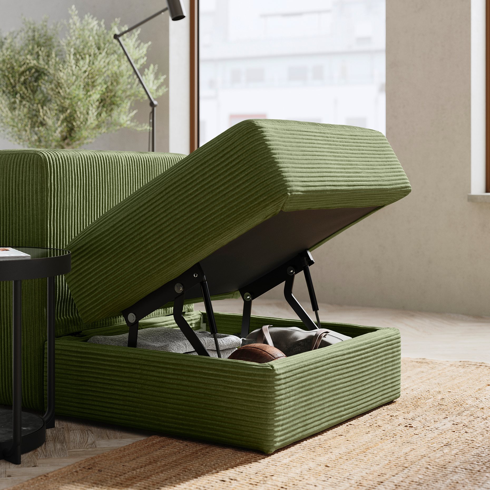 JÄTTEBO, 2-seat modular sofa with headrest, 495.104.01
