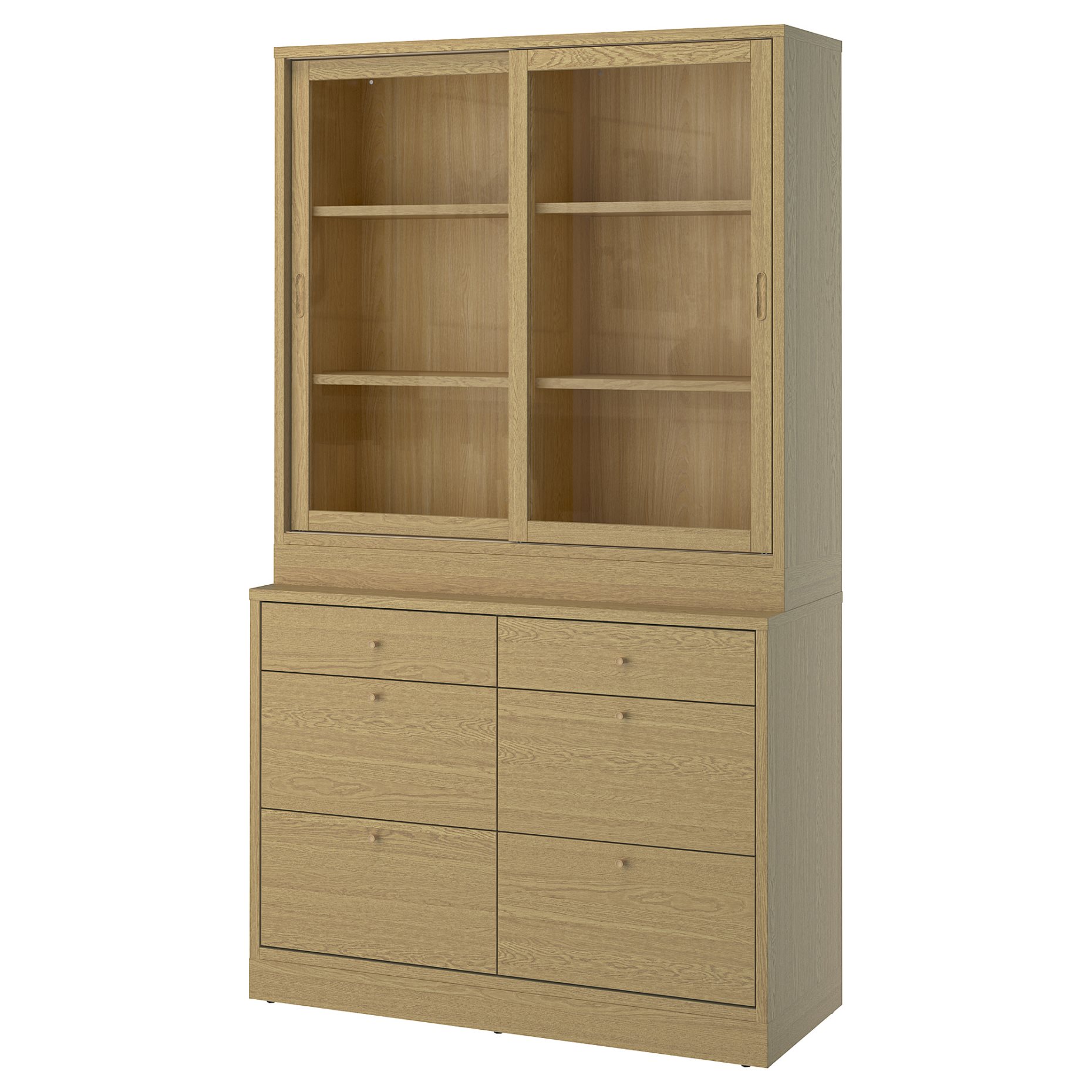 storage combination with drawers, 121x47x210 cm, 495.478.81