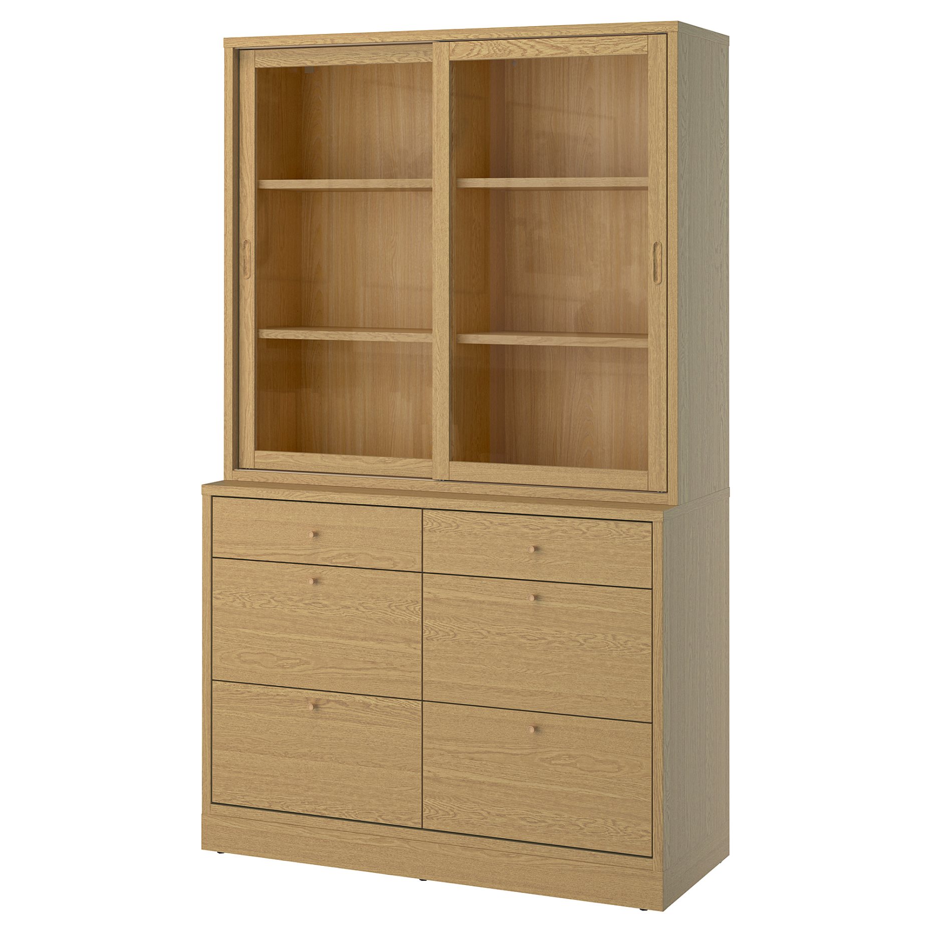 storage combination with drawers, 121x47x210 cm, 495.478.81