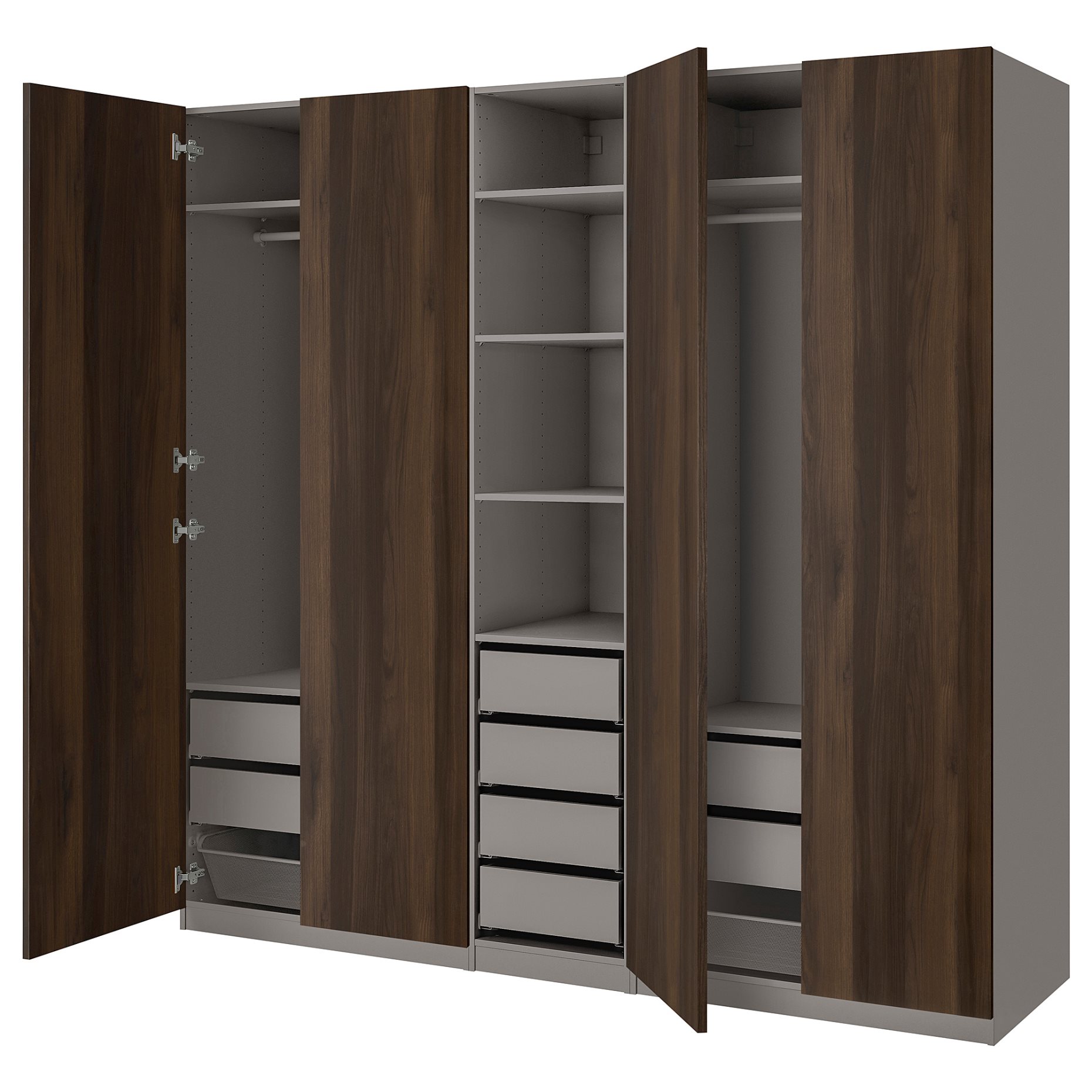 PAX/STORKLINTA, wardrobe combination, 250x58x236 cm, 495.629.18