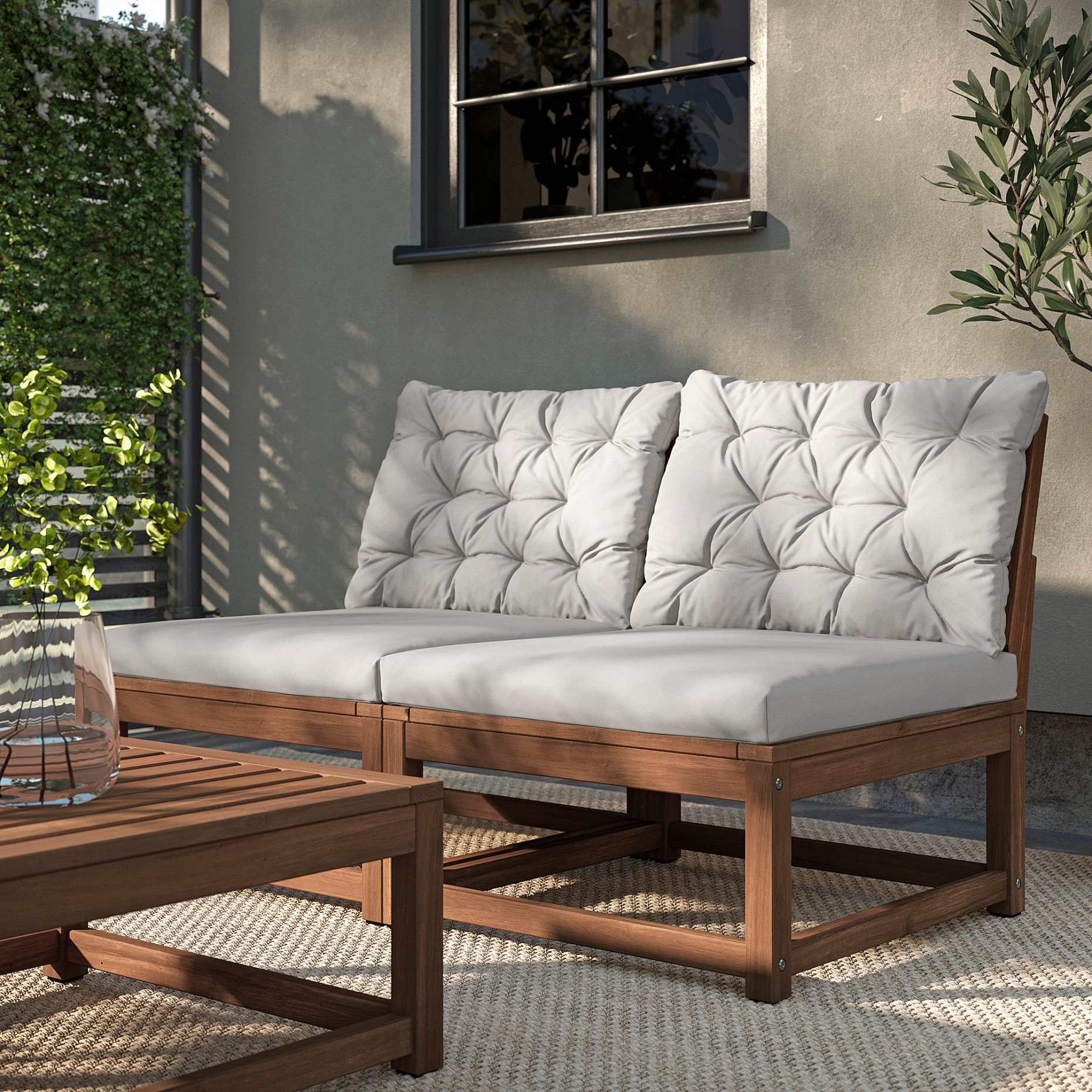 NÄMMARÖ, 2-seat modular sofa, outdoor, 495.752.18
