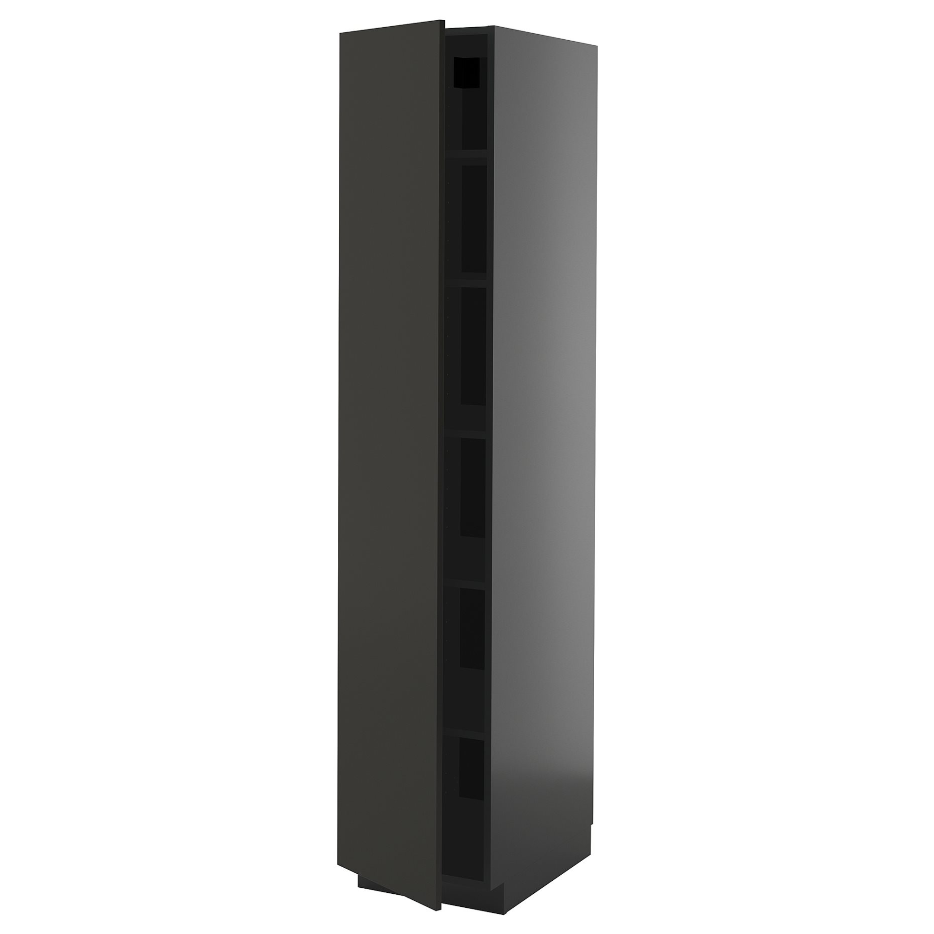 METOD, high cabinet with shelves, 40x60x200 cm, 495.871.41