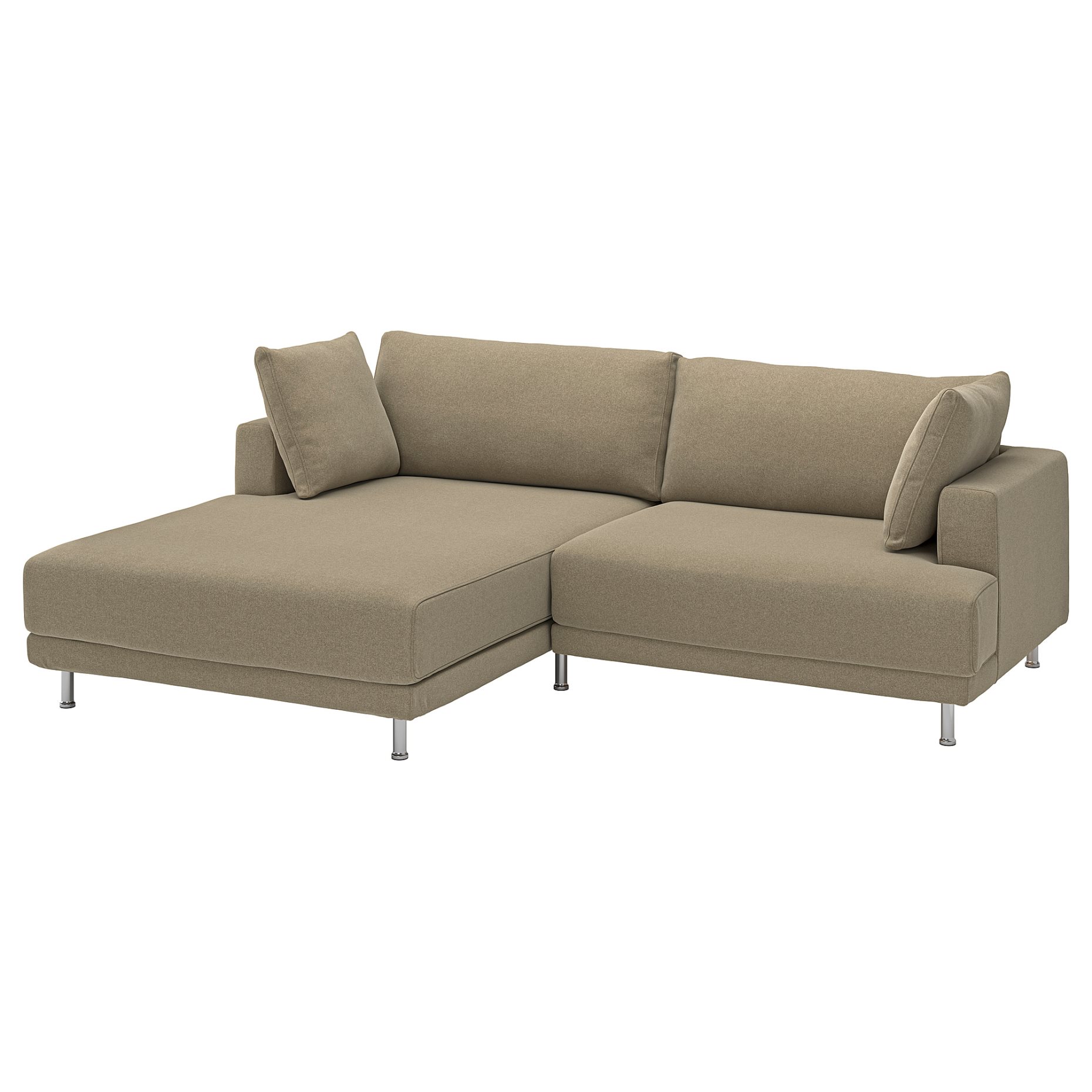 UPPÅKRA, 3-seat modular sofa with chaise longue, left, 496.122.73