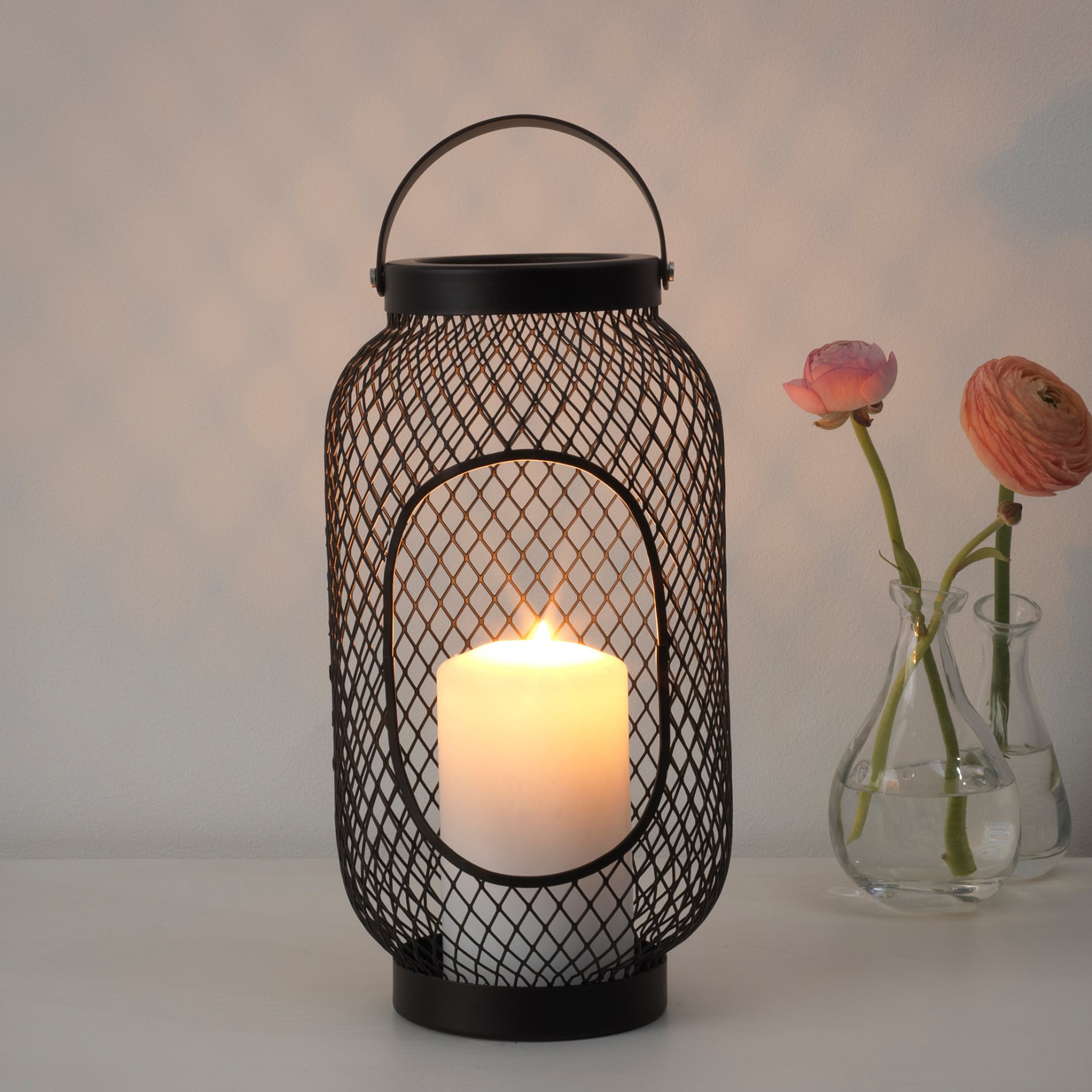 TOPPIG, lantern for block candle, 503.272.89