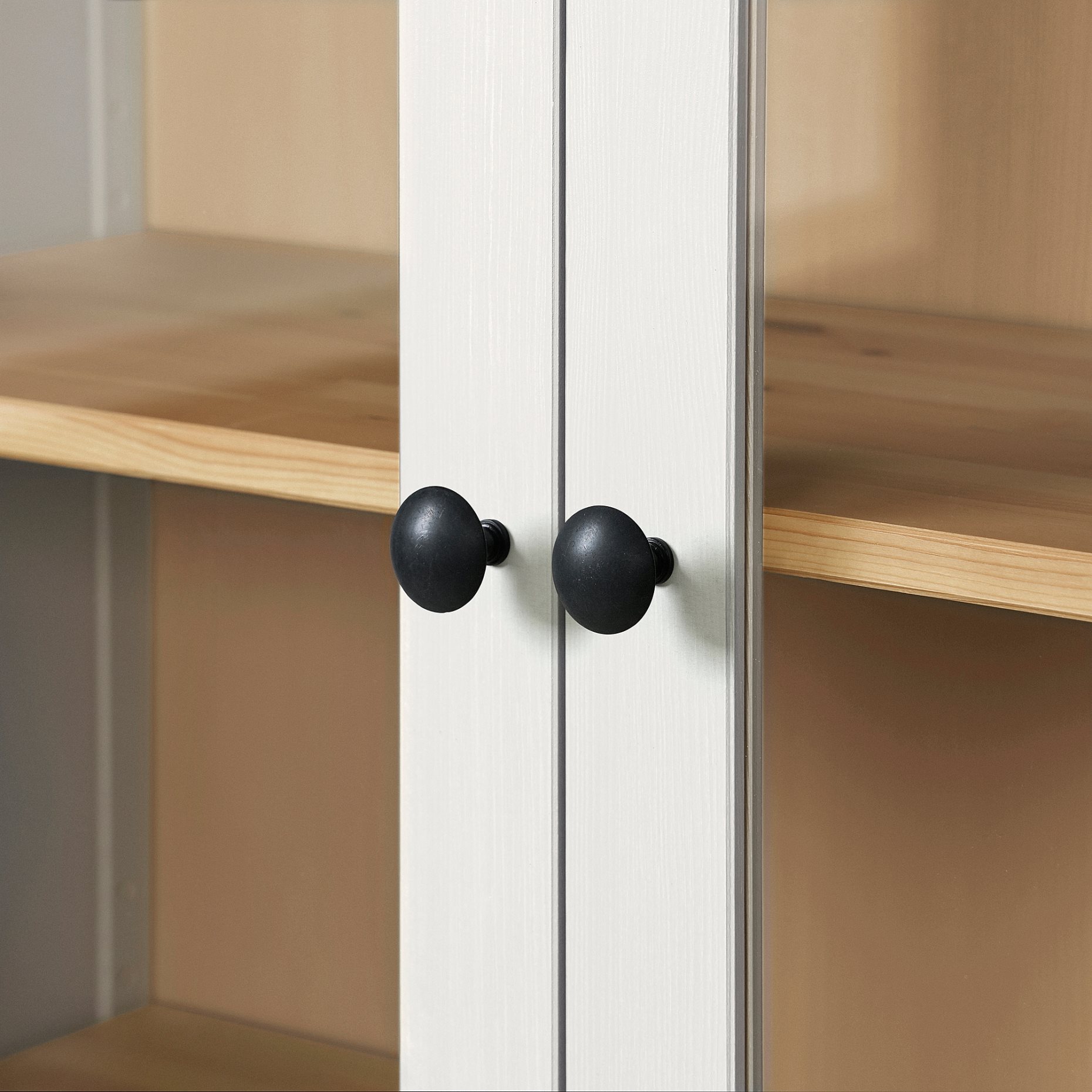 HEMNES, ντουλάπι 3 συρτάρια, γυάλινη πόρτα, 504.135.07