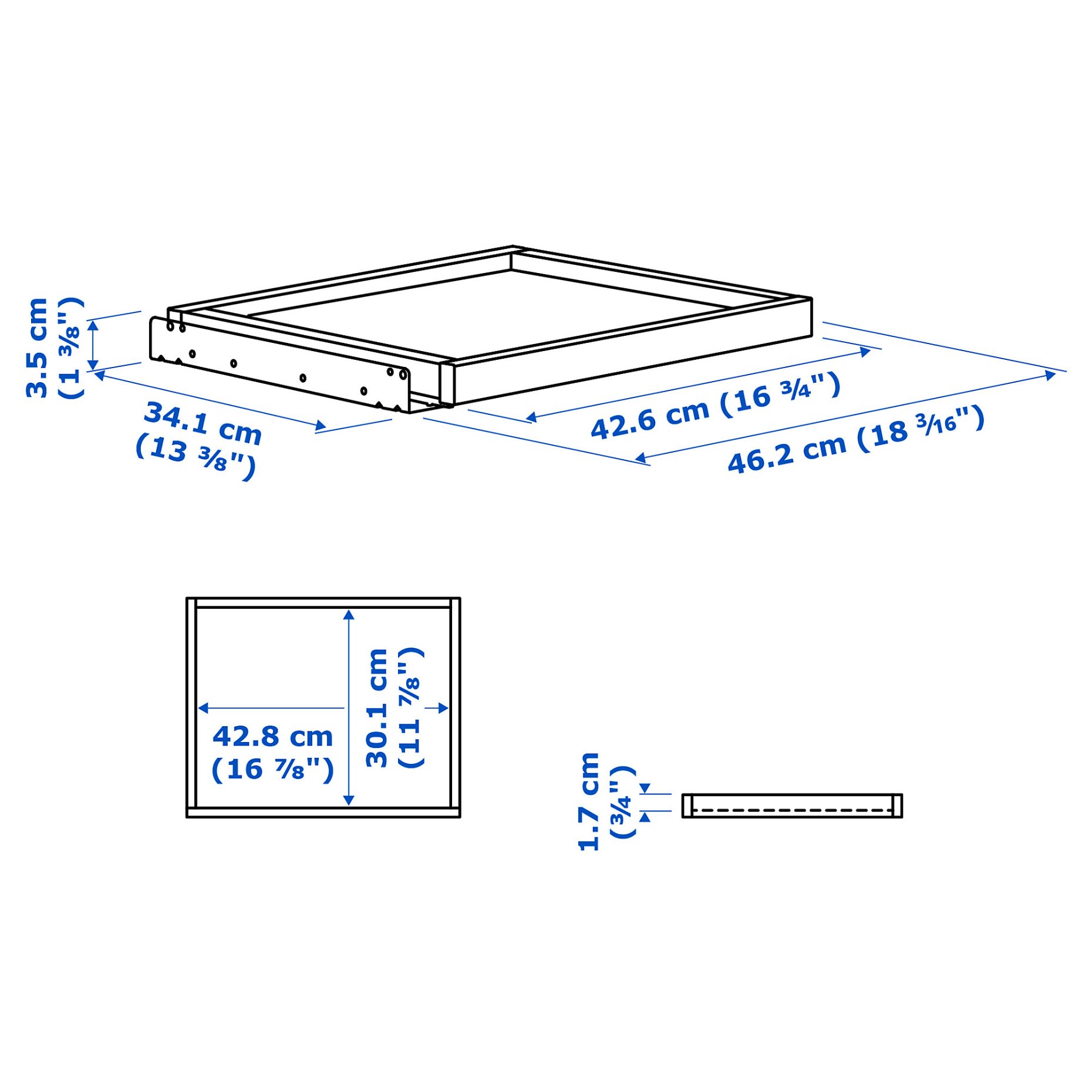 KOMPLEMENT, pull-out tray, 504.339.87