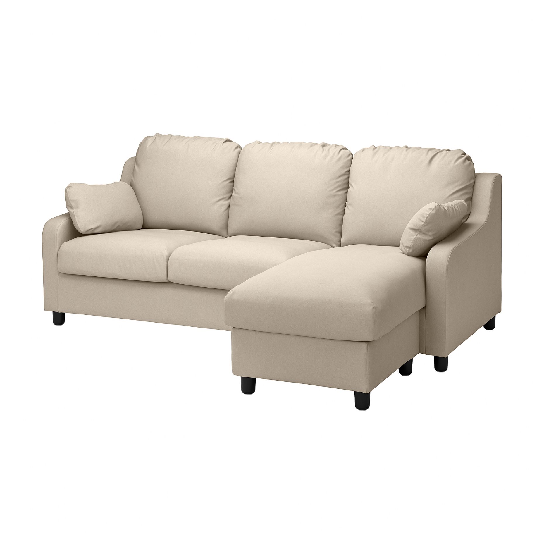 VINLIDEN, cover for 3-seat sofa with chaise longue, 504.437.69