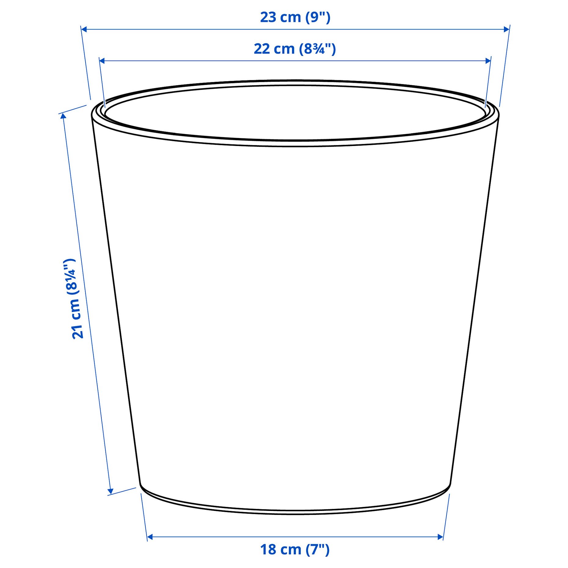 SOJABÖNA, κασπό, 19 cm, 505.335.76