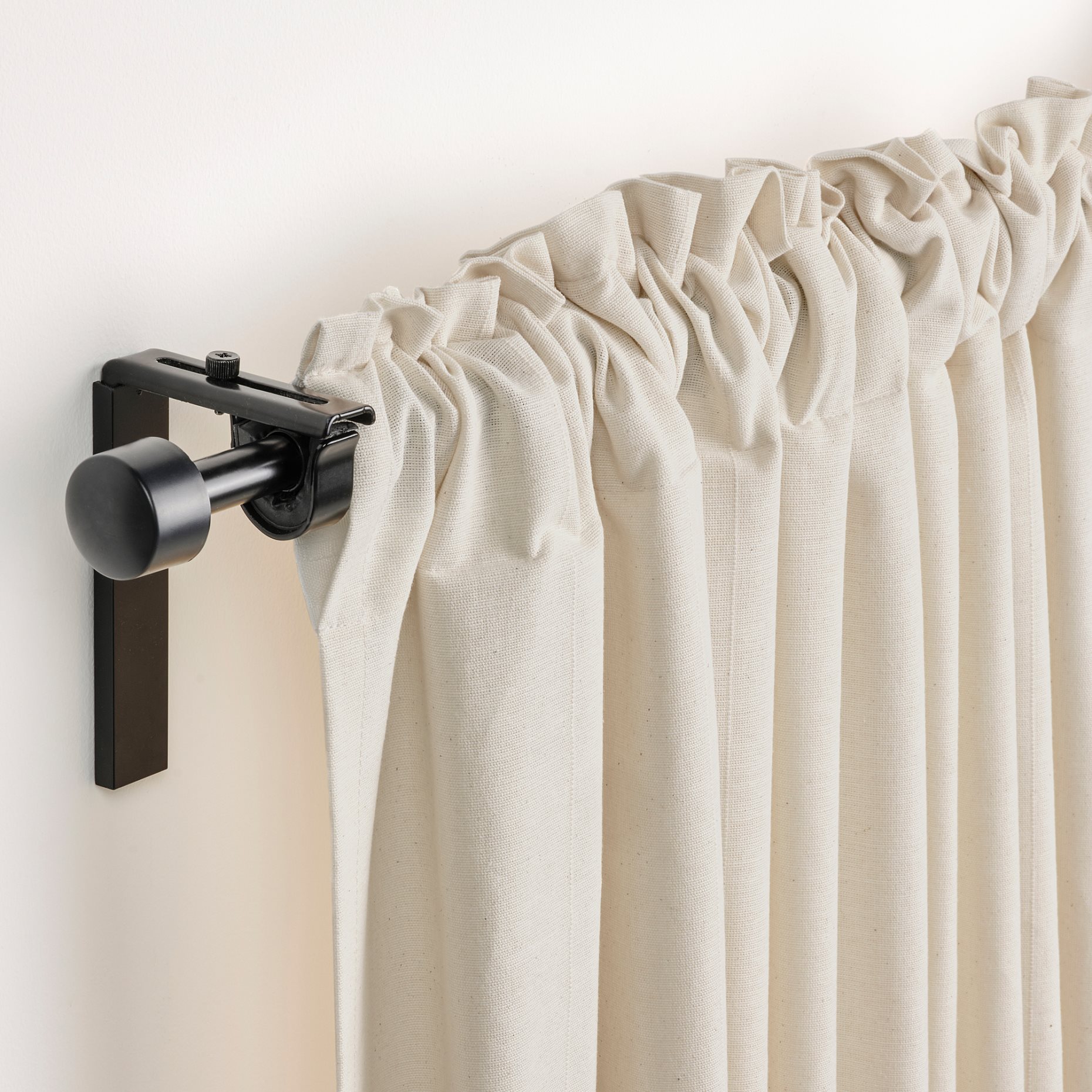 LENDA, κουρτίνα με τρέσα και δέστρα, 2 τεμ. 140x300 cm, 505.528.81